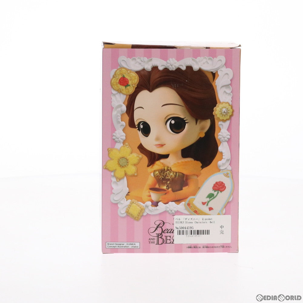 【中古即納】[FIG] ベル Q posket SUGIRLY Disney Characters -Belle- 美女と野獣 フィギュア プライズ(39196) バンプレスト(20190320)