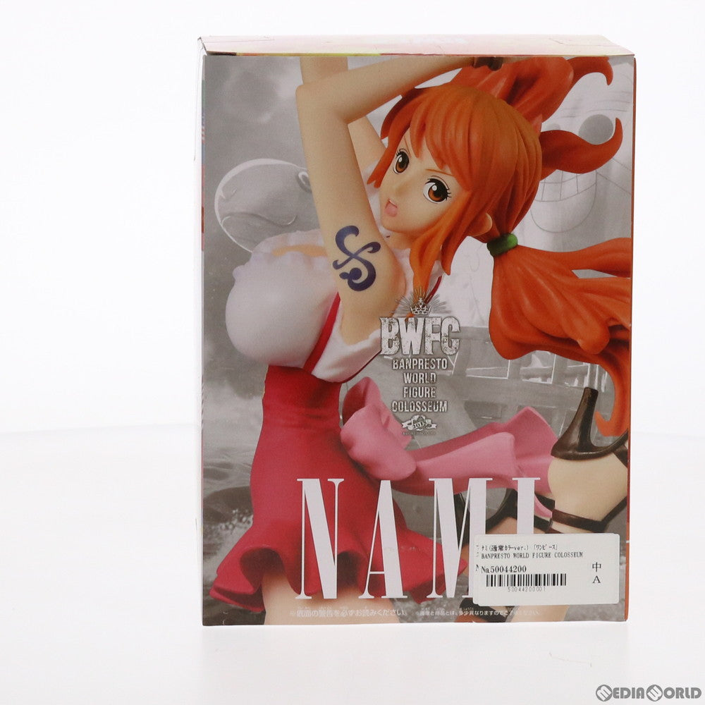 【中古即納】[FIG] ナミ(通常カラーver.) ワンピース BANPRESTO WORLD FIGURE COLOSSEUM 造形王頂上決戦2 vol.3 ONE PIECE フィギュア プライズ(39264) バンプレスト(20190410)