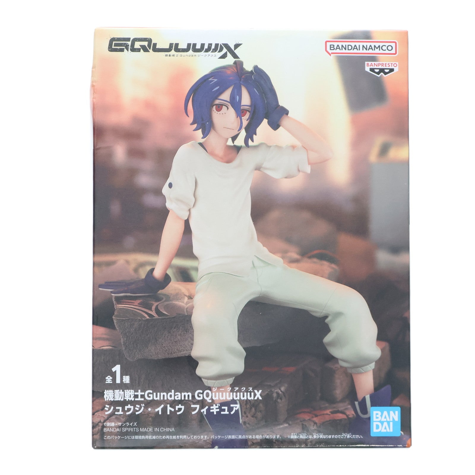 【中古即納】[FIG] シュウジ・イトウ 機動戦士Gundam GQuuuuuuX(ガンダム ジークアクス) フィギュア プライズ(2760991) バンプレスト(20250624)