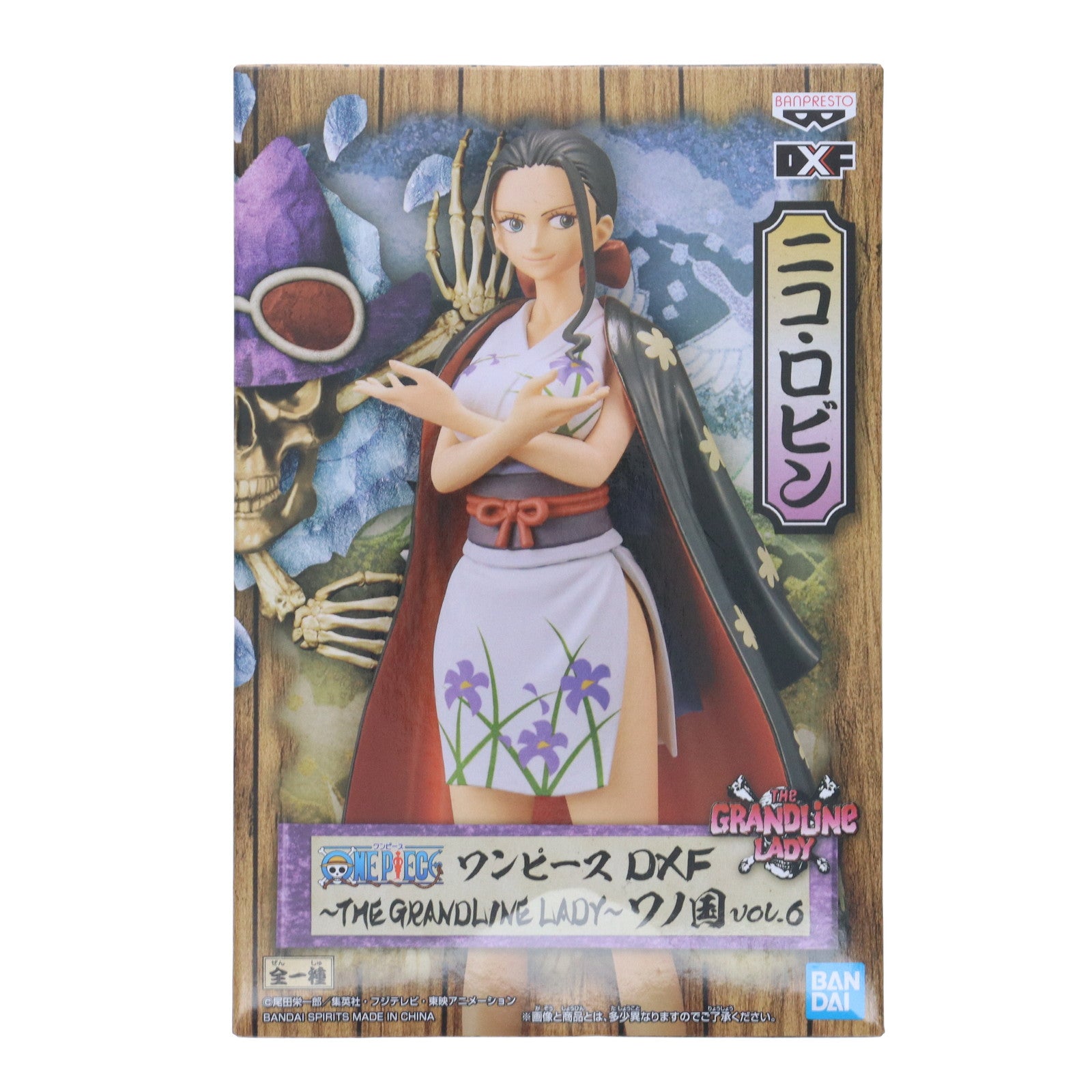 【中古即納】[FIG] ニコ・ロビン ワンピース DXF～THE GRANDLINE LADY～ワノ国 vol.6 ONE PIECE フィギュア プライズ(2582822) バンプレスト(20220320)