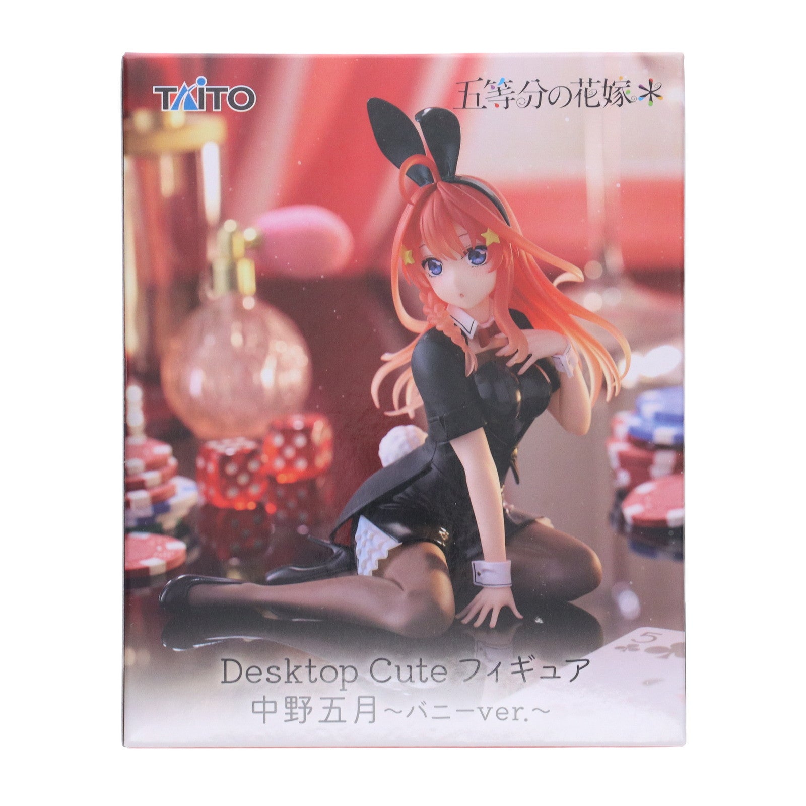 【中古即納】[FIG] 中野五月(なかのいつき) 五等分の花嫁* Desktop Cute フィギュア 中野五月～バニーver.～ プライズ(451910200) タイトー(20250731)