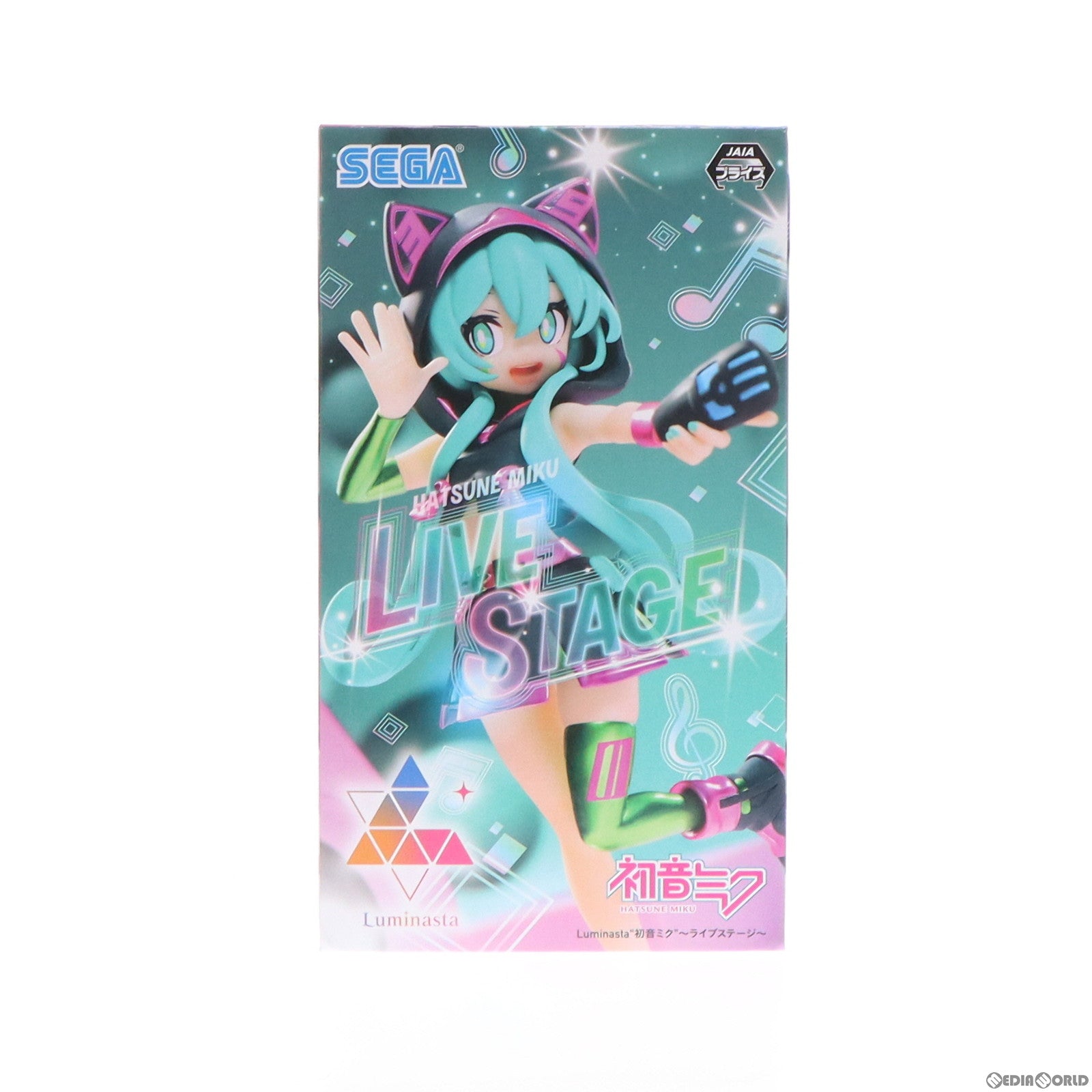 【中古即納】[FIG] 初音ミク 初音ミクシリーズ Luminasta『初音ミク』～ライブステージ～フィギュア プライズ(1101383) セガ(20230620)