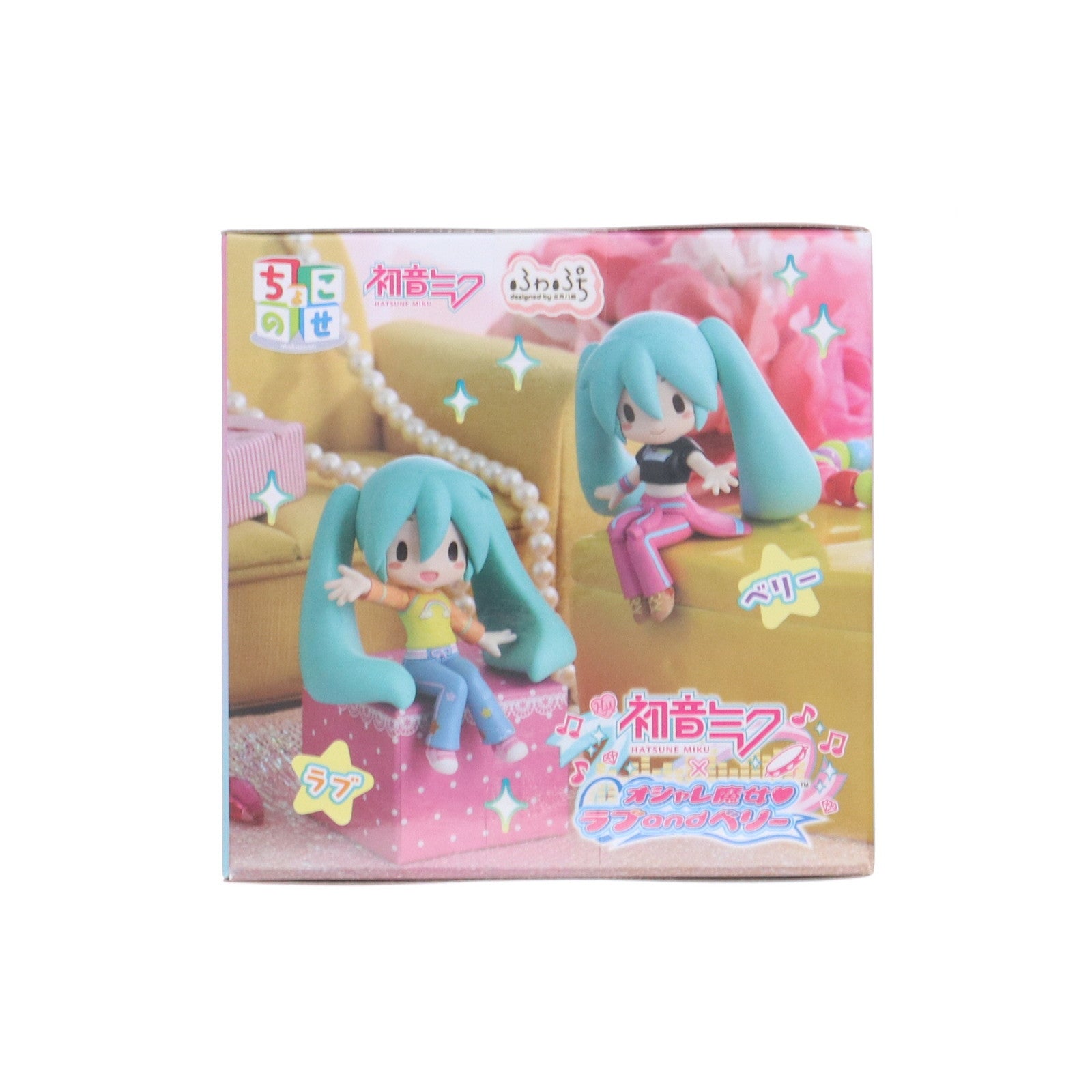【中古即納】[FIG] 初音ミク(ベリー衣装) 初音ミク×オシャレ魔女 ラブ and ベリー ふわぷち ちょこのせミニフィギュア『初音ミク』(EX) プライズ(1118940) セガ(20250529)