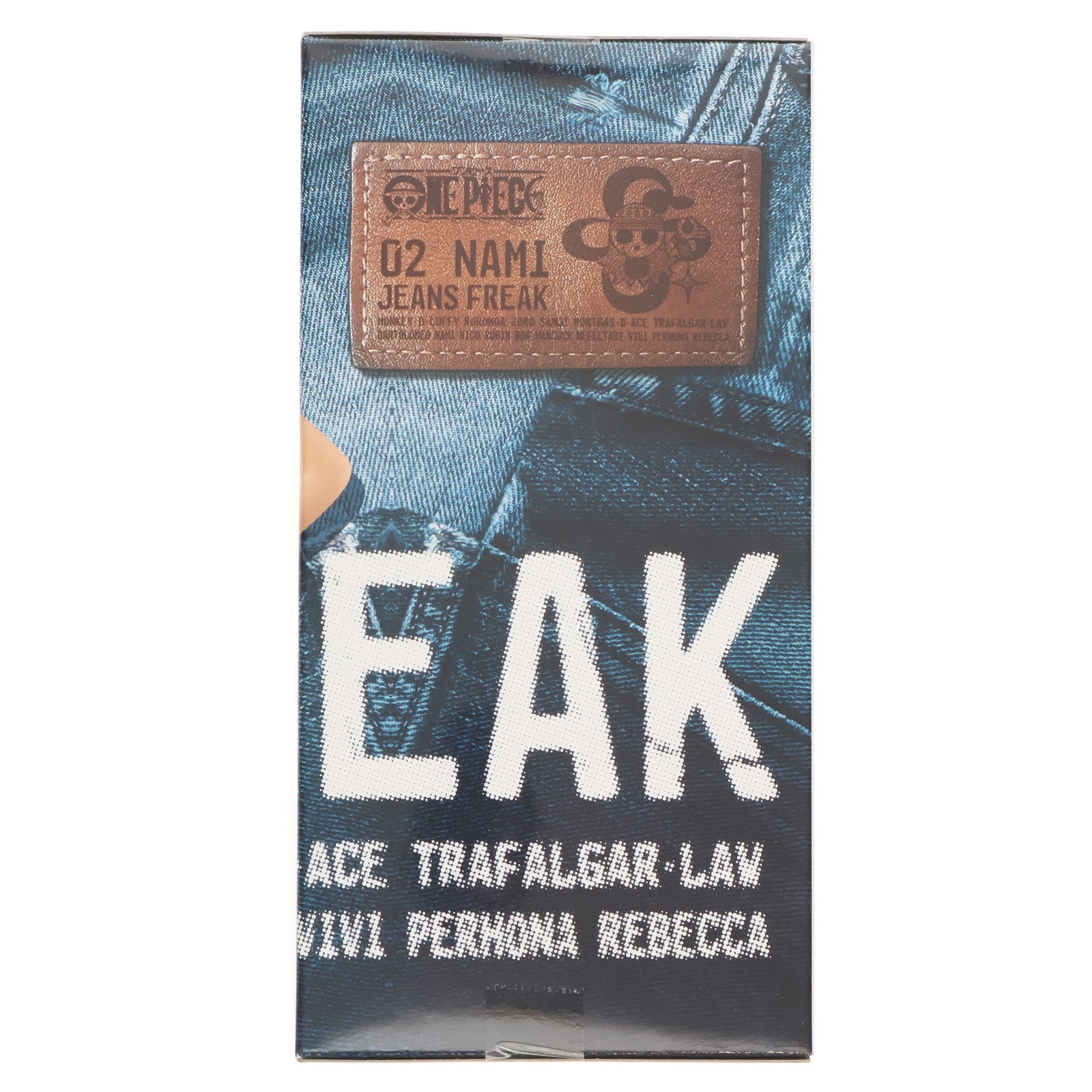 【中古即納】[FIG] ナミ(ホワイト&ブルー) ワンピース JEANS FREAK vol.2 ONE PIECE フィギュア プライズ(36102) バンプレスト(20160121)