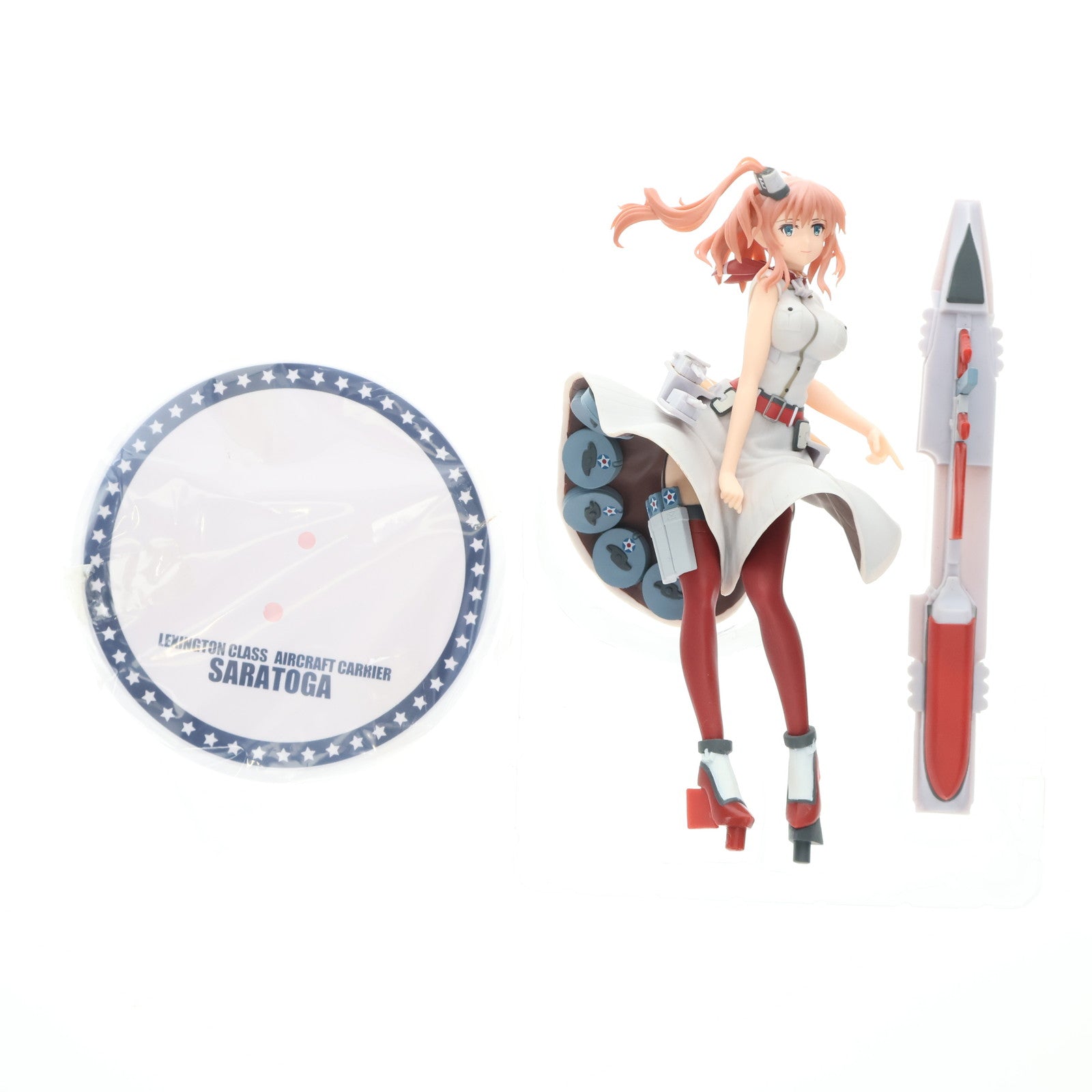 【中古即納】[FIG] Saratoga(サラトガ) 艦隊これくしょん -艦これ- スーパープレミアムフィギュア プライズ(1025769) セガ(20180630)