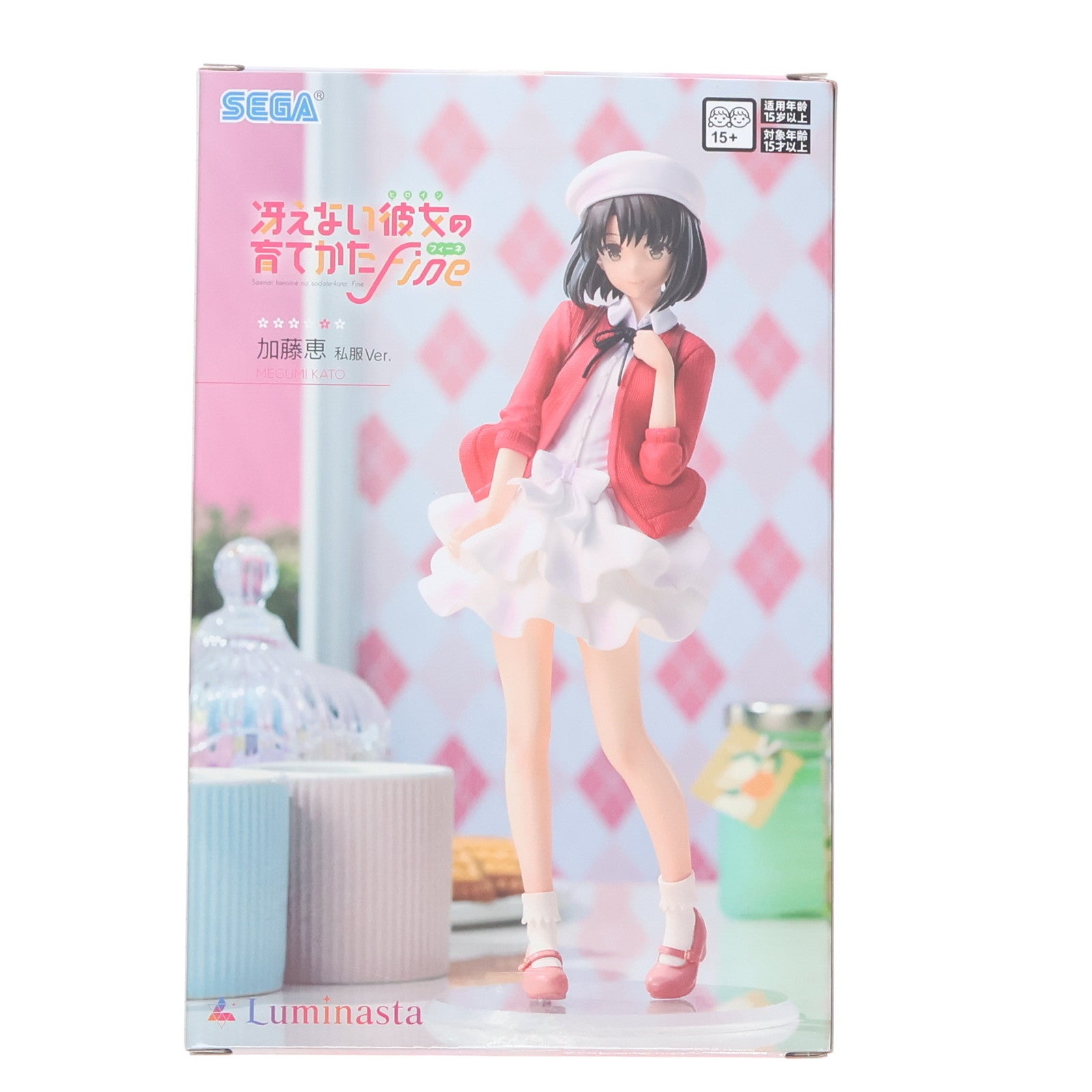 【中古即納】[FIG] 加藤恵(かとうめぐみ) 冴えない彼女の育てかた Fine Luminasta『加藤恵』私服Ver. フィギュア プライズ(1117802) セガ(20250711)