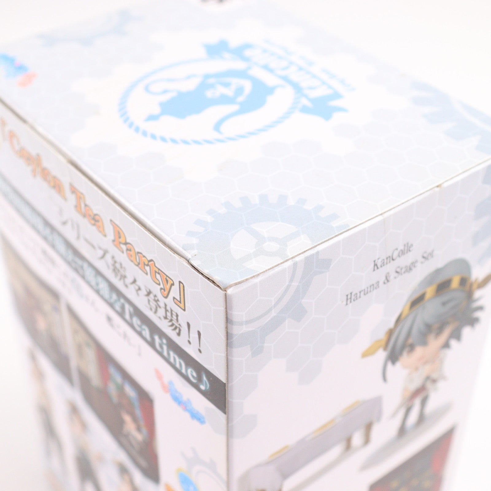 【中古即納】[FIG] 榛名&机&ステージ(はるな) ちびきゅんキャラ 艦隊これくしょん～艦これ～ -Ceylon Tea Party- vol.2 フィギュア プライズ(49859) バンプレスト(20150831)