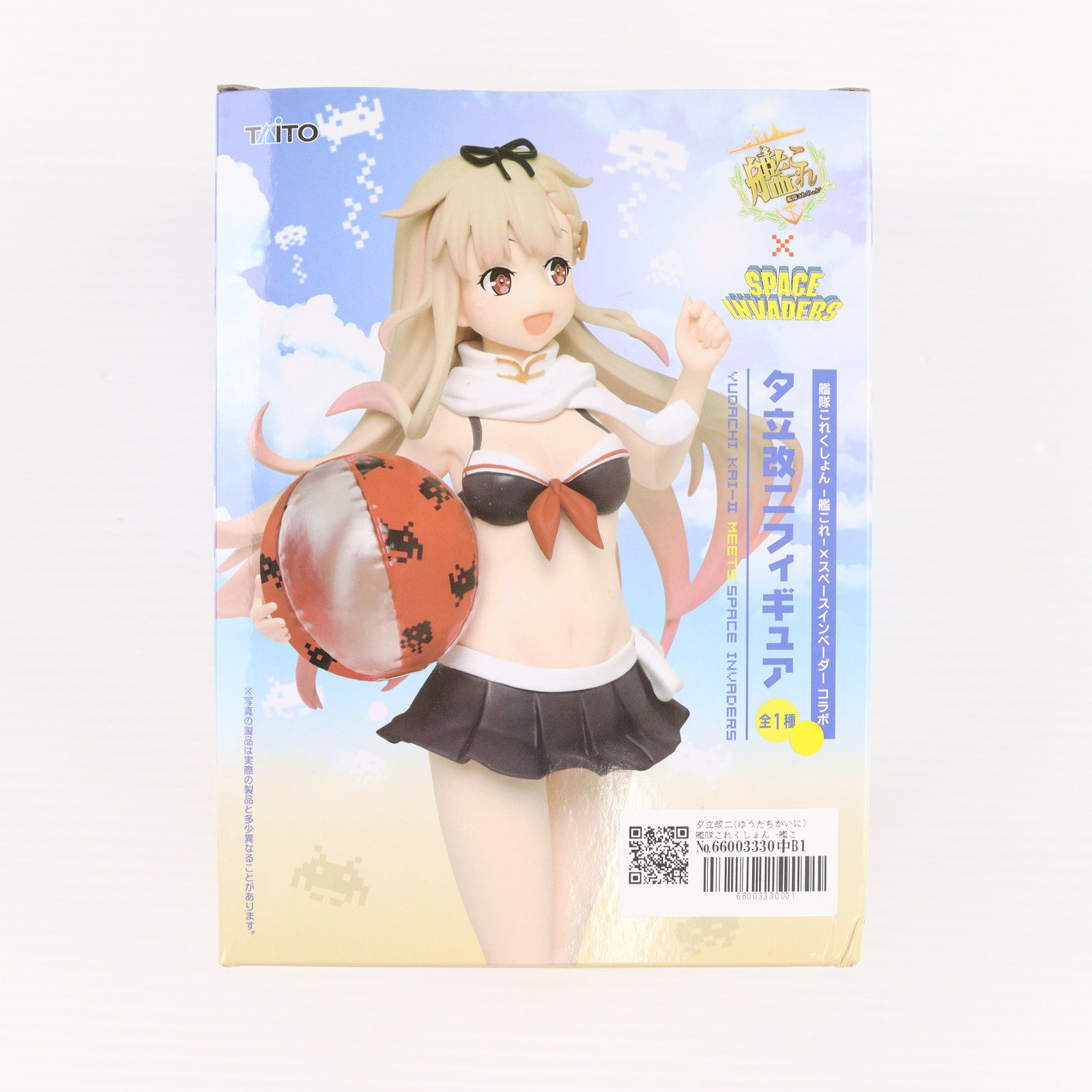 【中古即納】[FIG] 夕立改二(ゆうだちかいに) 艦隊これくしょん -艦これ-×スペースインベーダーコラボ 夕立改二フィギュア プライズ(451004300) タイトー(20170831)