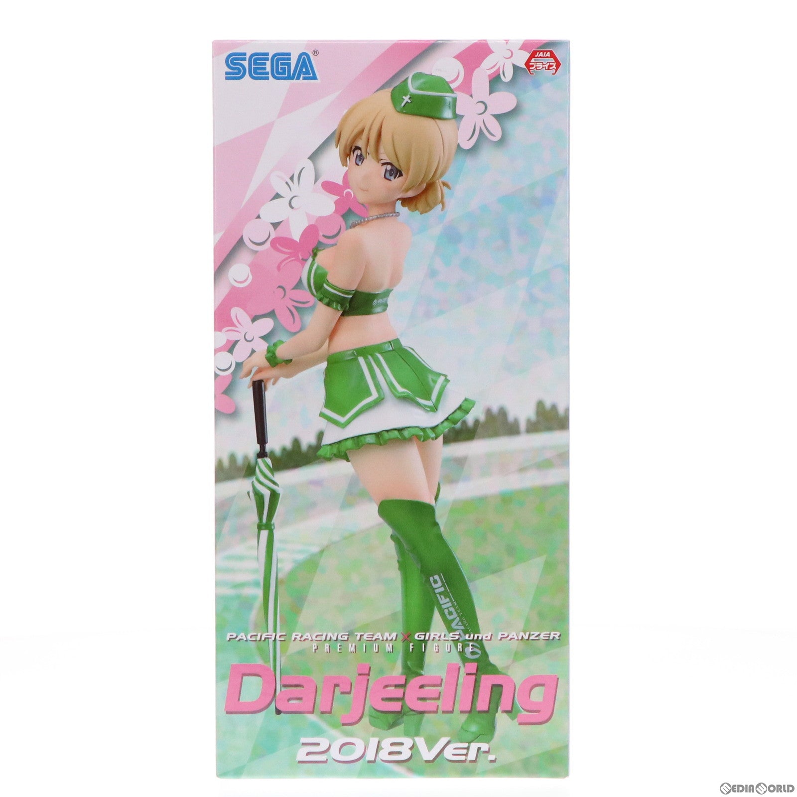 【中古即納】[FIG] ダージリン 2018Ver. ガールズ&パンツァー 最終章×パシフィックレーシングチーム プレミアムフィギュア プライズ(1030292) セガ(20181220)