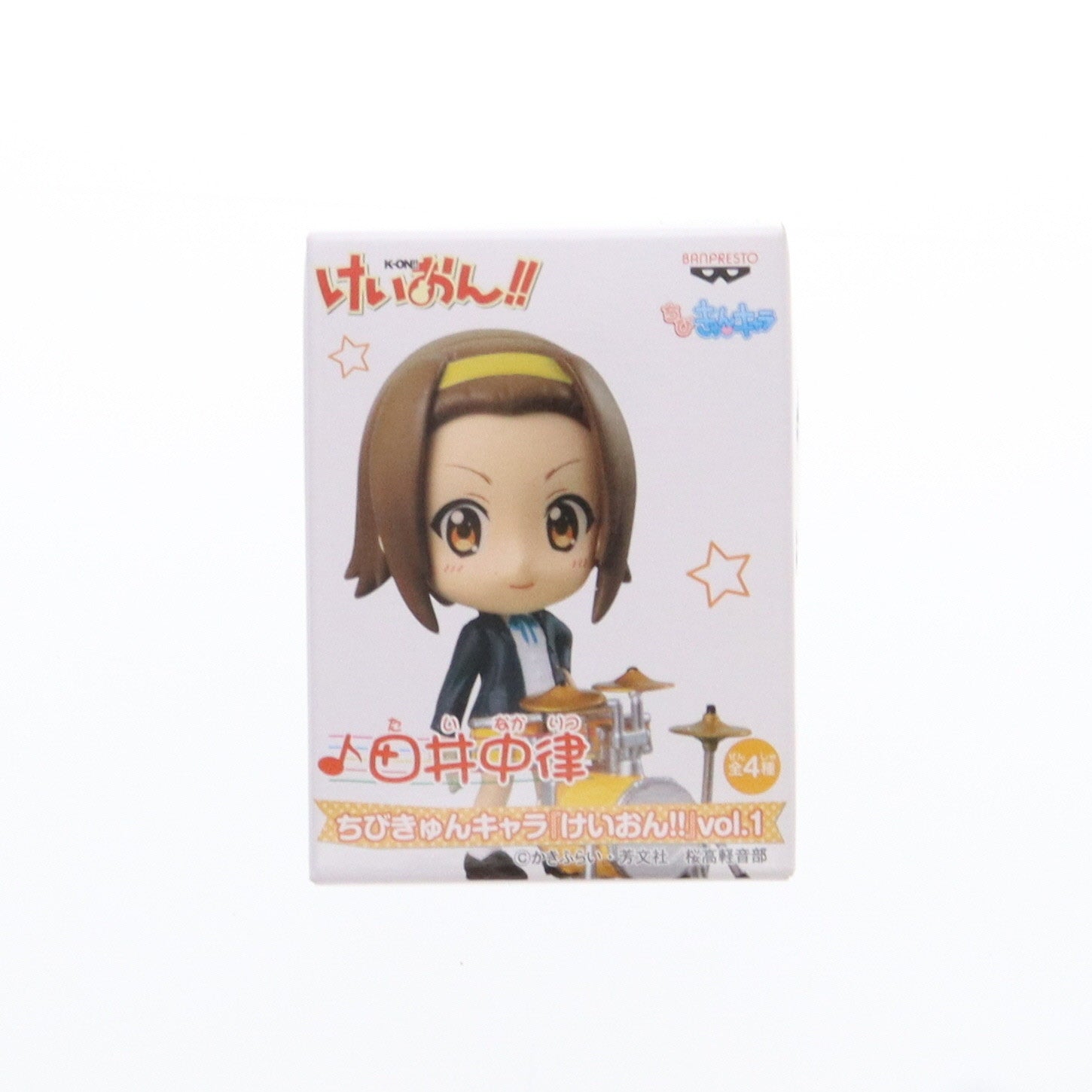 【中古即納】[FIG] 田井中律(たいなかりつ) ちびきゅんキャラ けいおん!! vol.1 フィギュア プライズ(47778) バンプレスト(20120229)