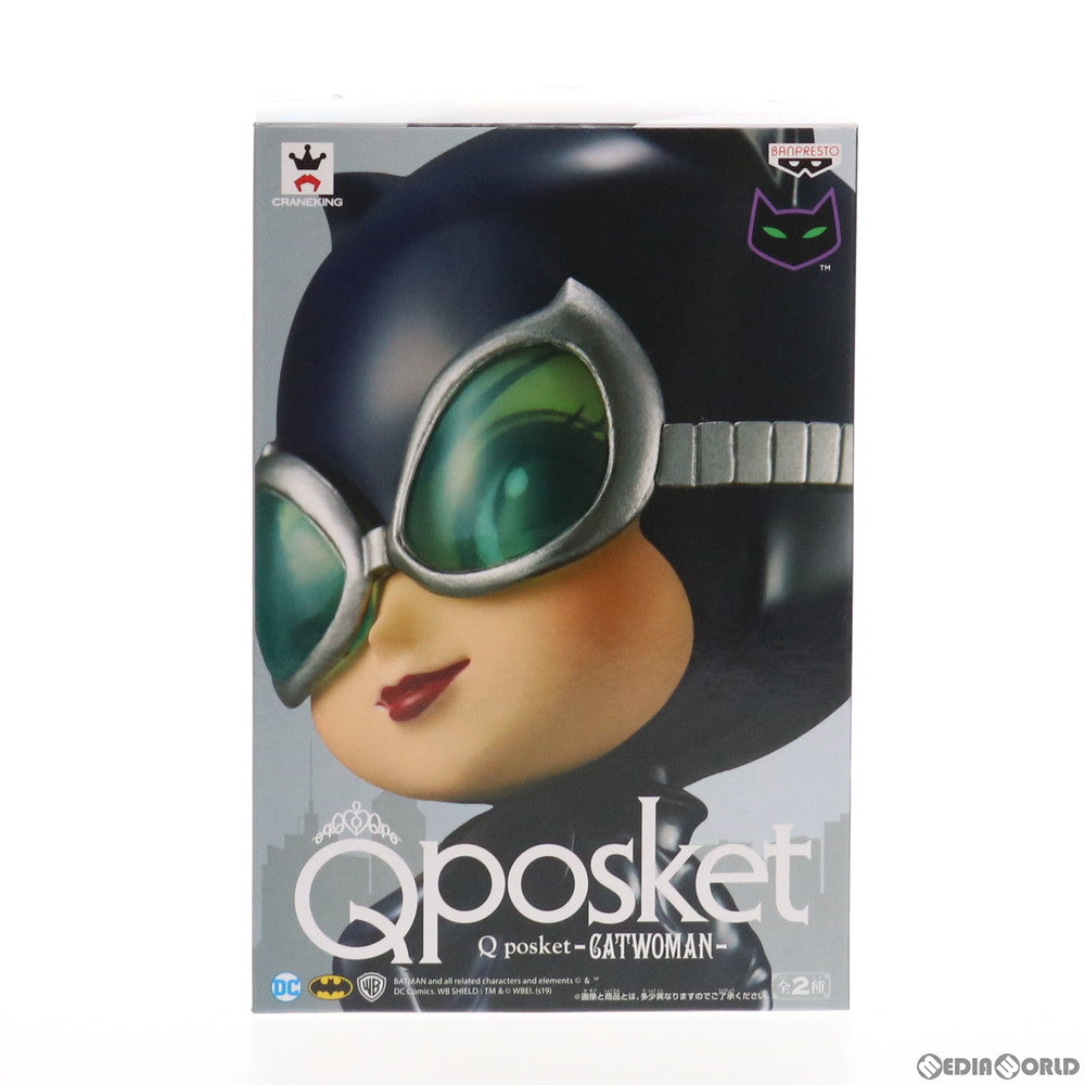 【中古即納】[FIG] キャットウーマン(B 特別カラー) Q Posket-Cat Woman- バットマン フィギュア プライズ(39199) バンプレスト(20190310)