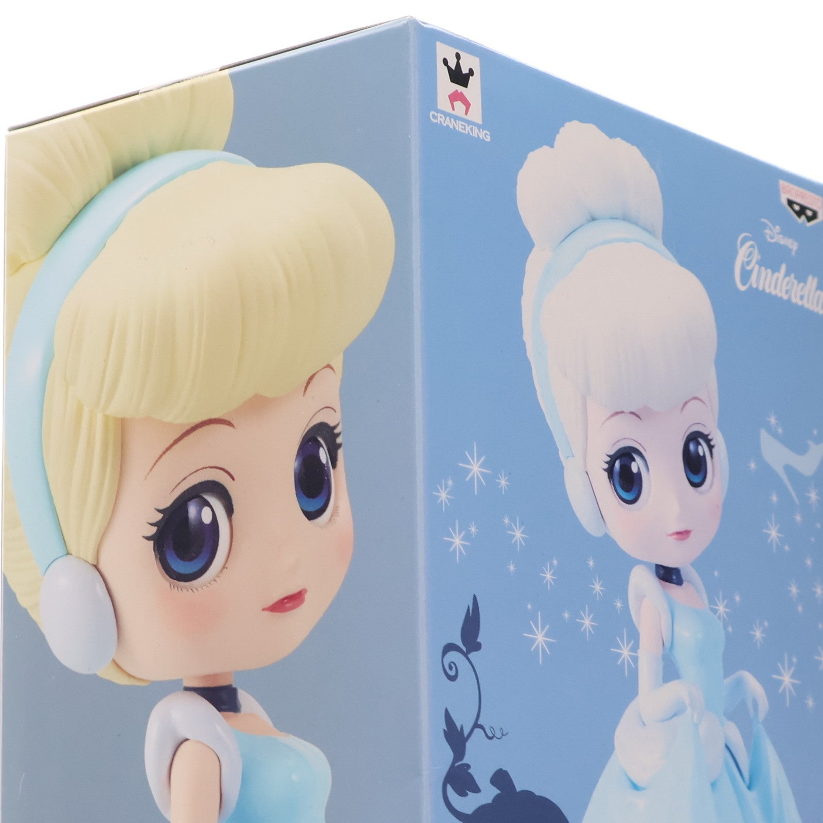 【中古即納】[FIG] シンデレラ(パステルカラー) Q posket Disney Characters -Cinderella- フィギュア プライズ(37193) バンプレスト(20170316)