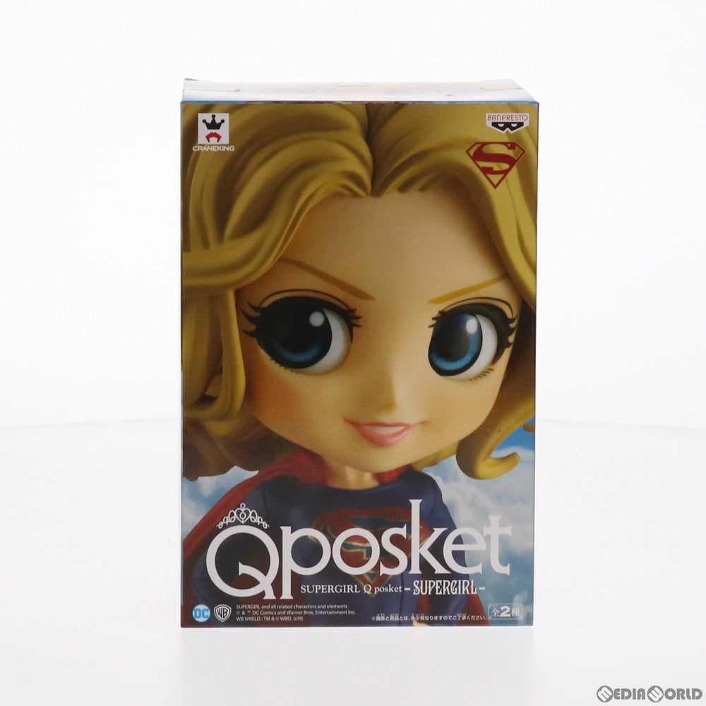 【中古即納】[FIG] スーパーガール(A 通常カラー) DC Comics Q Posket-SUPERGIRL- フィギュア プライズ(39201) バンプレスト(20190320)