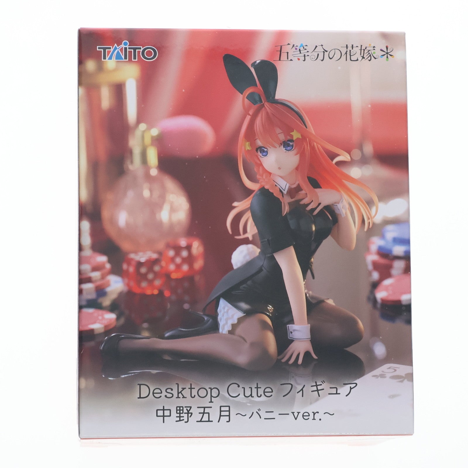 【中古即納】[FIG] 中野五月(なかのいつき) 五等分の花嫁* Desktop Cute フィギュア 中野五月～バニーver.～ プライズ(451910200) タイトー(20250731)