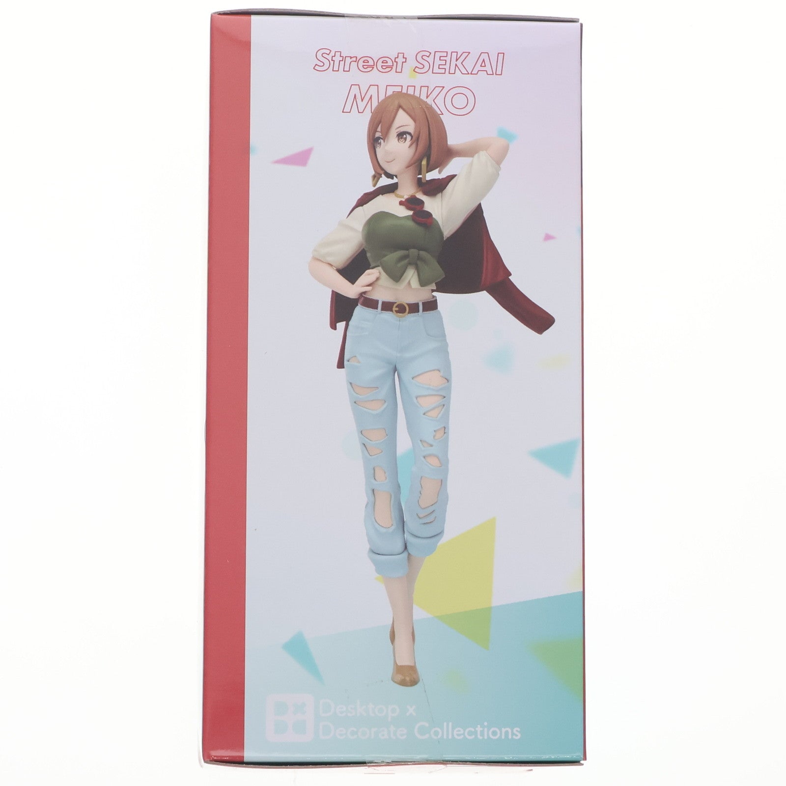 【中古即納】[FIG] MEIKO(メイコ) プロジェクトセカイ カラフルステージ! Feat.初音ミク Desktop×Decorate Collections『ストリートのセカイのMEIKO』 フィギュア プライズ(1119375) セガ(20250725)