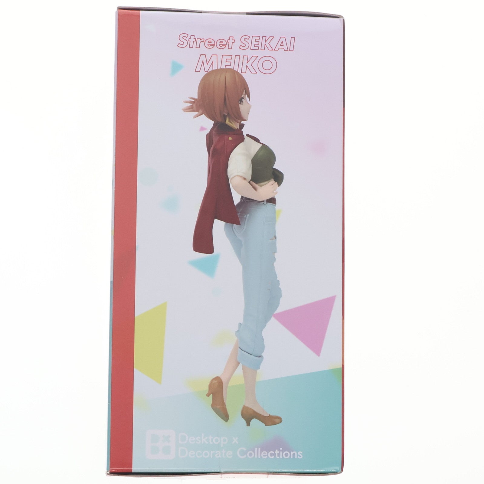 【中古即納】[FIG] MEIKO(メイコ) プロジェクトセカイ カラフルステージ! Feat.初音ミク Desktop×Decorate Collections『ストリートのセカイのMEIKO』 フィギュア プライズ(1119375) セガ(20250725)