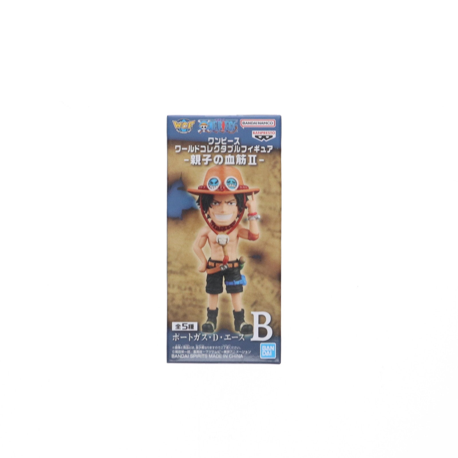 【中古即納】[FIG] ポートガス・D・エース ワンピース ワールドコレクタブルフィギュア -親子の血筋II- ONE PIECE プライズ(2750787) バンプレスト(20250819)