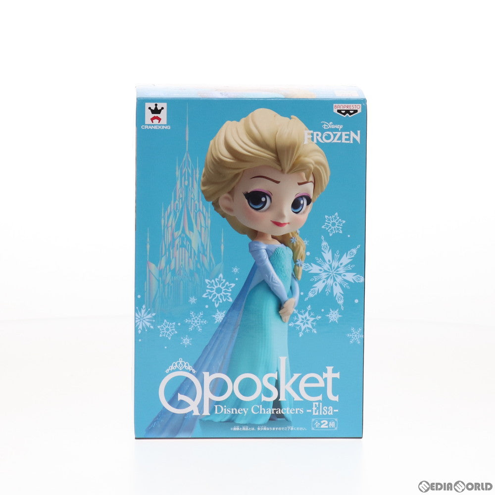 【中古即納】[FIG] エルサ A(ノーマルカラー) Q posket Disney Characters -Elsa- アナと雪の女王 プライズ(38156) バンプレスト(20180315)