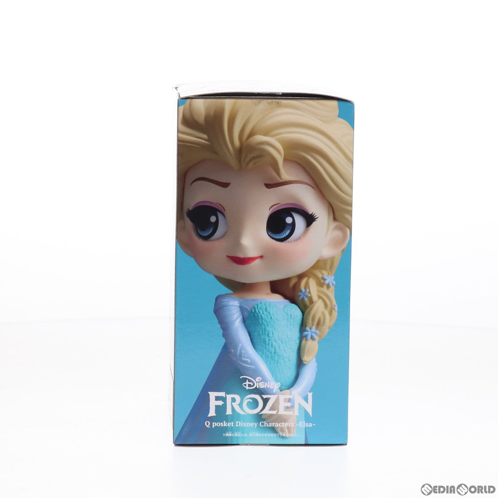 【中古即納】[FIG] エルサ A(ノーマルカラー) Q posket Disney Characters -Elsa- アナと雪の女王 プライズ(38156) バンプレスト(20180315)