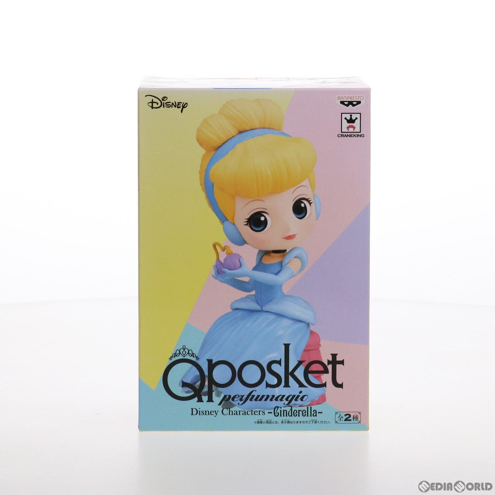 【中古即納】[FIG] シンデレラ(A 通常バージョン) Q posket perfumagic Disney Characters -Cinderella- フィギュア プライズ(39274) バンプレスト(20190430)