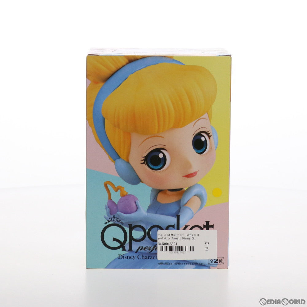 【中古即納】[FIG] シンデレラ(A 通常バージョン) Q posket perfumagic Disney Characters -Cinderella- フィギュア プライズ(39274) バンプレスト(20190430)