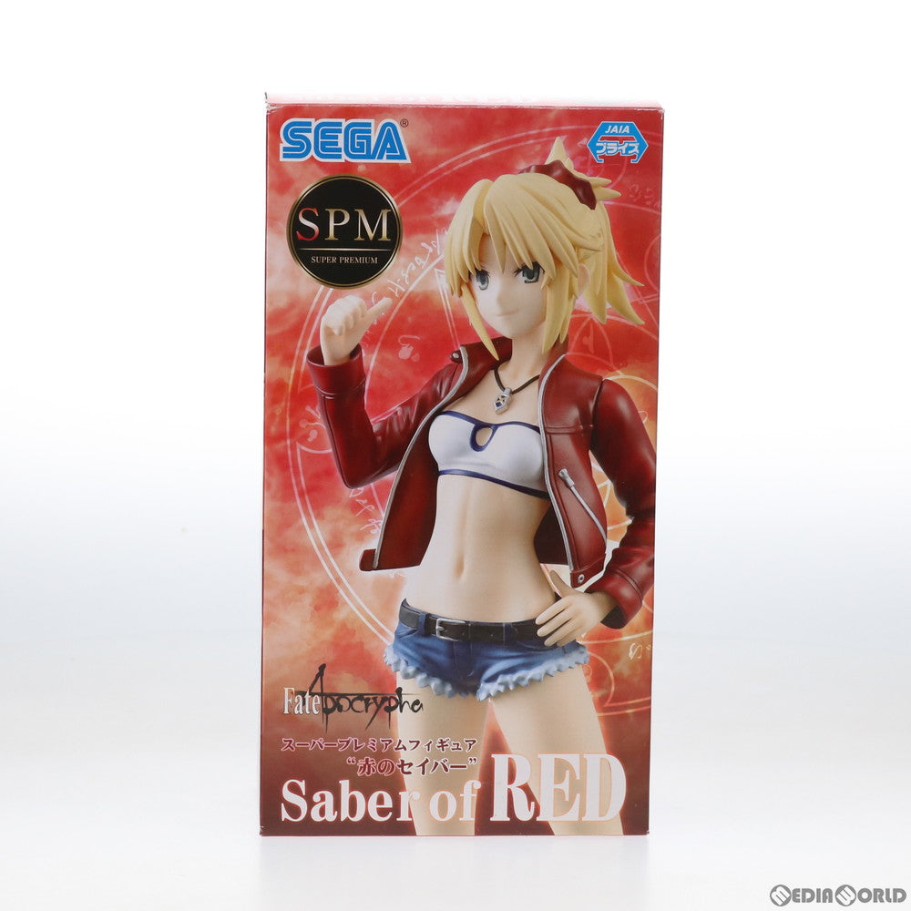 【中古即納】[FIG] 赤のセイバー/モードレッド Fate/Apocrypha(フェイト/アポクリファ) スーパープレミアムフィギュア プライズ(1026842) セガ(20180831)