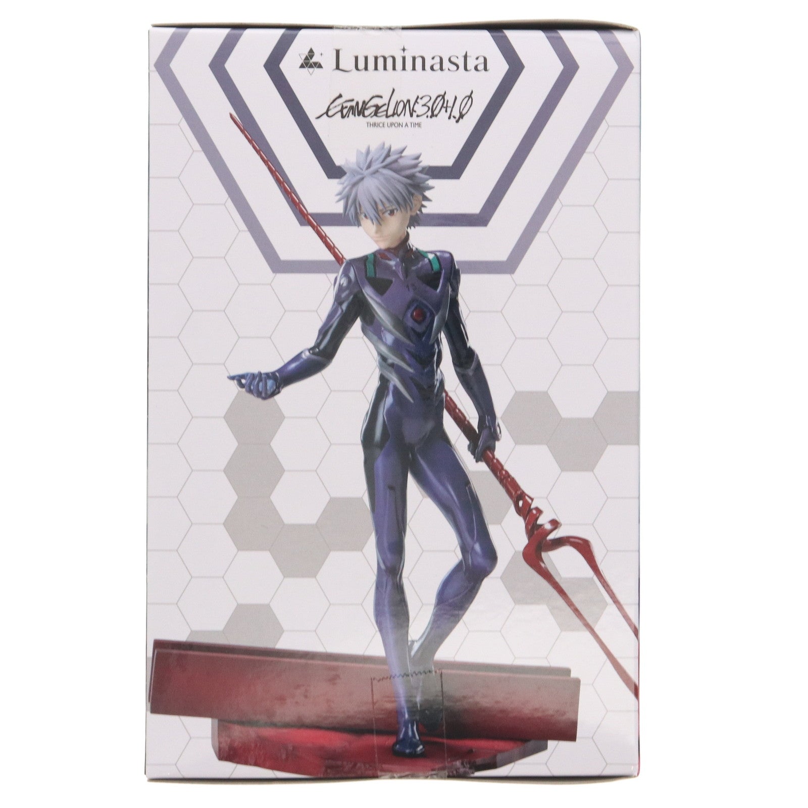 【中古即納】[FIG] 渚カヲル シン・エヴァンゲリオン劇場版 Luminasta『渚カヲル×ロンギヌスの槍』 フィギュア プライズ(1118847) セガ(20250822)