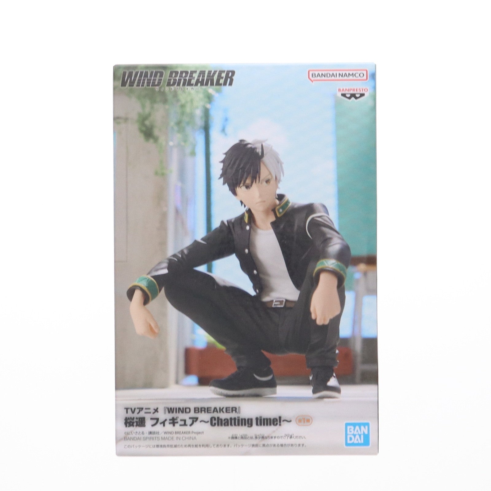 【中古即納】[FIG] 桜遥(さくらはるか) WIND BREAKER(ウィンドブレイカー) 桜遥 フィギュア～Chatting time!～ プライズ(2778368) バンプレスト(20250729)