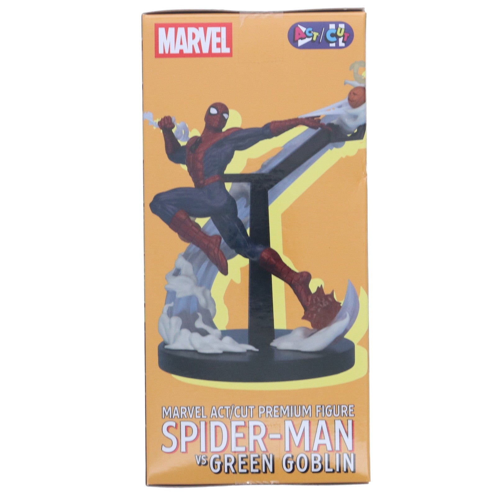 【中古即納】[FIG] スパイダーマン MARVEL(マーベル) ACT/CUT プレミアムフィギュア『スパイダーマンvsグリーン・ゴブリン』 フィギュア プライズ(1119671) セガ(20250828)