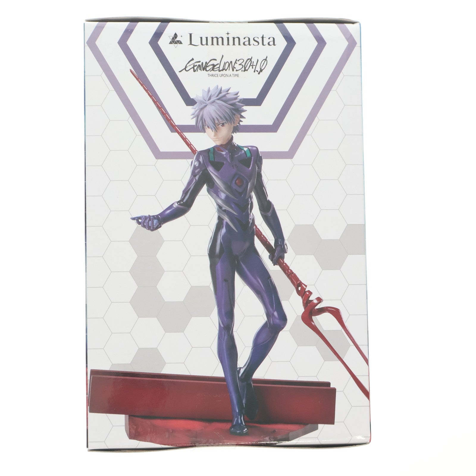 【中古即納】[FIG] 渚カヲル シン・エヴァンゲリオン劇場版 Luminasta『渚カヲル×ロンギヌスの槍』 フィギュア プライズ(1118847) セガ(20250822)
