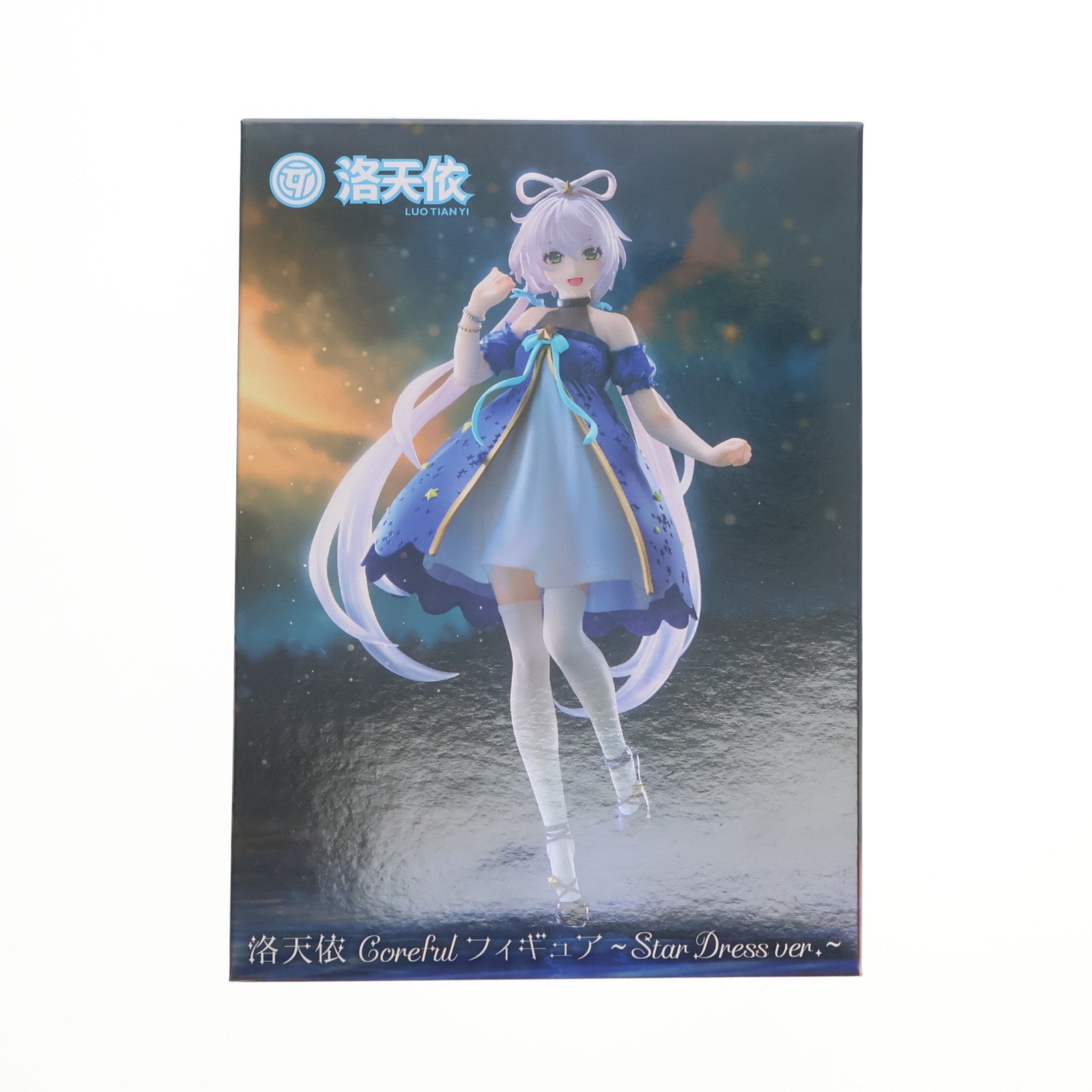 【中古即納】[FIG] タイトーオンラインクレーン限定 洛天依(るおてんい) VOCALOID4 Library 洛天依 Coreful フィギュア ～Star Dress ver.～ フィギュア プライズ タイトー(20241031)