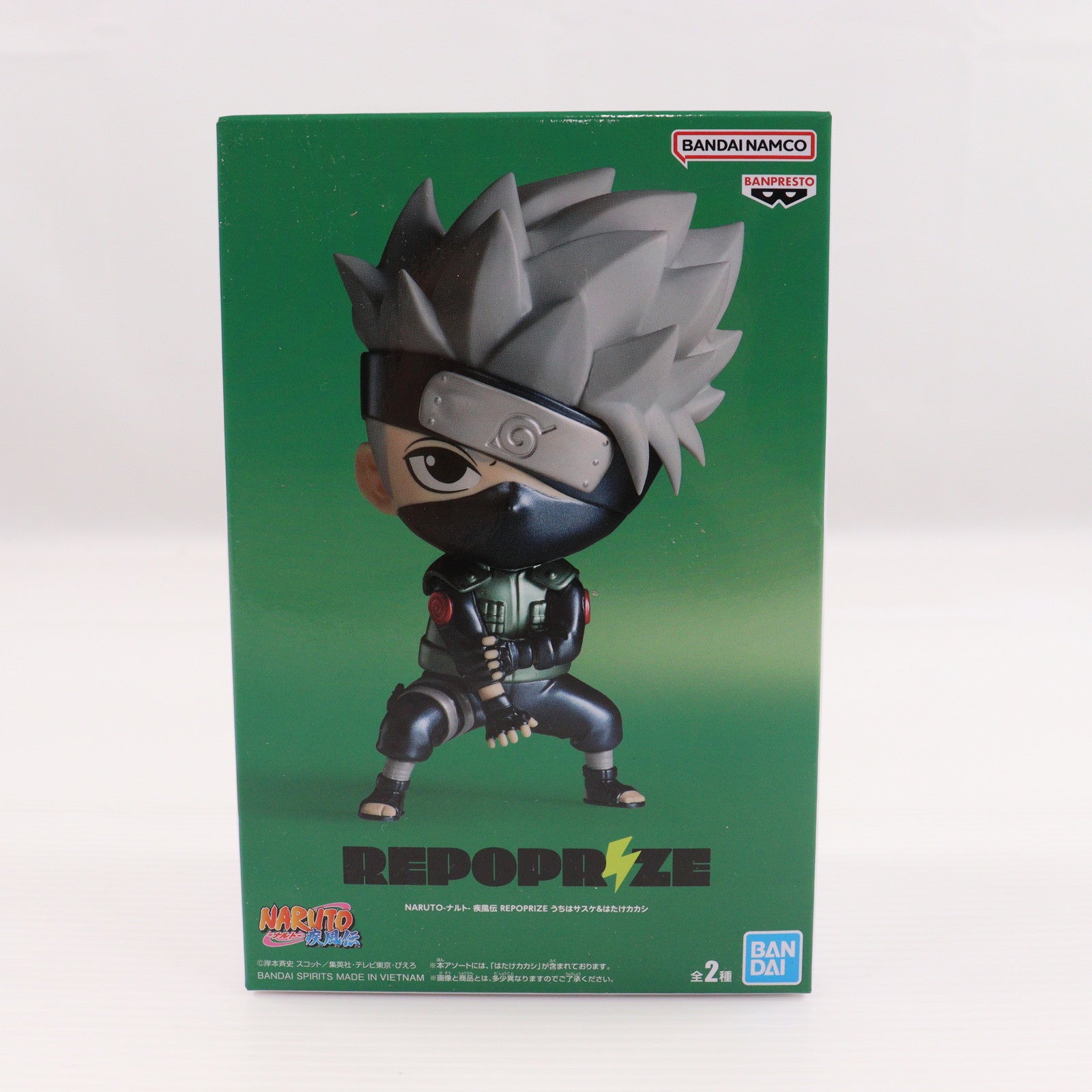 【中古即納】[FIG] はたけカカシ NARUTO-ナルト- 疾風伝 REPOPRIZE うちはサスケ&はたけカカシ フィギュア プライズ(2713403) バンプレスト(20250120)