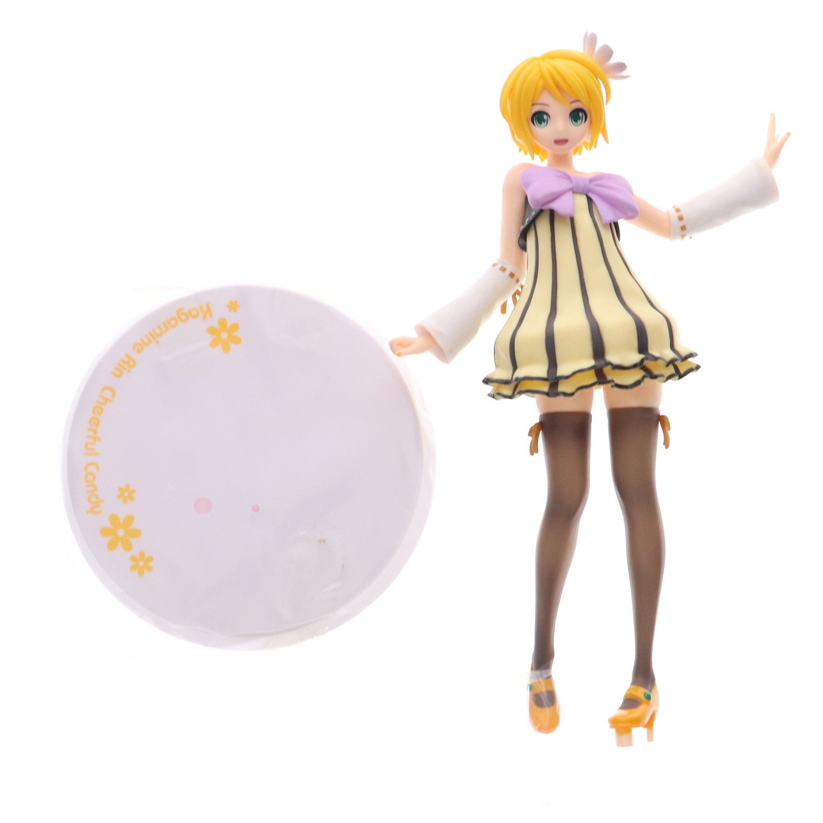 【中古即納】[FIG] 鏡音リン チアフルキャンディ 初音ミク Project DIVA Arcade Future Tone スーパープレミアムフィギュア プライズ(1011810) セガ(20160229)