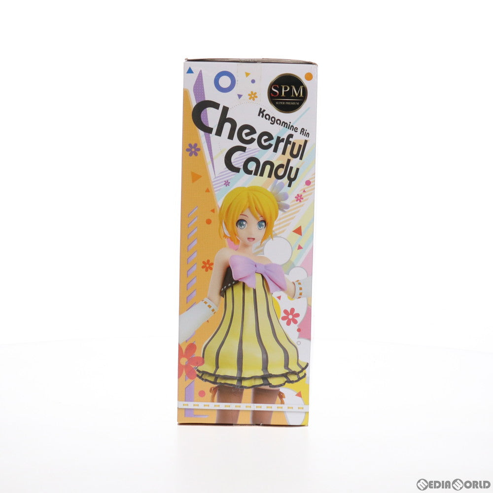 【中古即納】[FIG] 鏡音リン チアフルキャンディ 初音ミク Project DIVA Arcade Future Tone スーパープレミアムフィギュア プライズ(1011810) セガ(20160229)