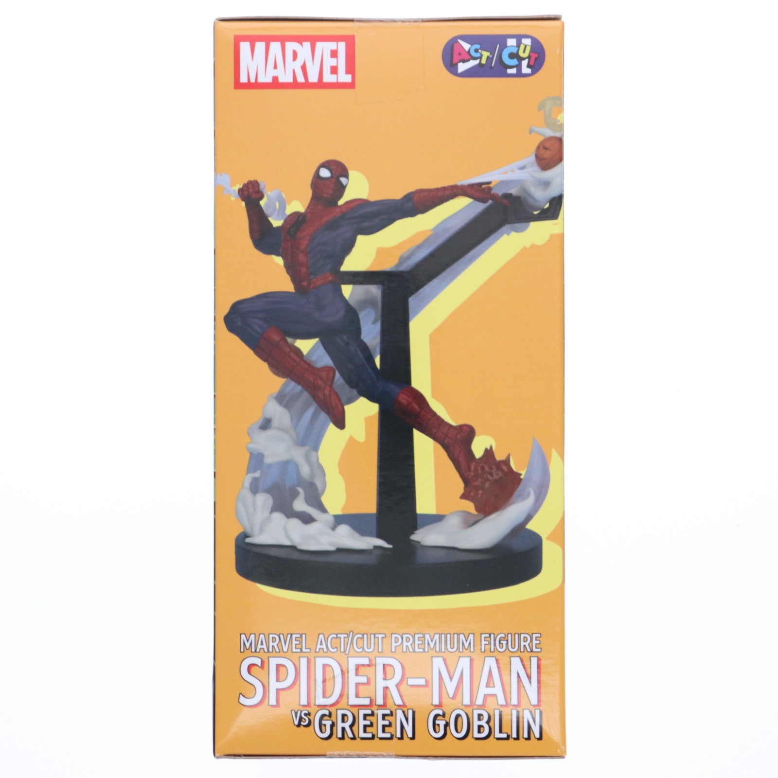 【中古即納】[FIG] スパイダーマン MARVEL(マーベル) ACT/CUT プレミアムフィギュア『スパイダーマンvsグリーン・ゴブリン』 フィギュア プライズ(1119671) セガ(20250828)