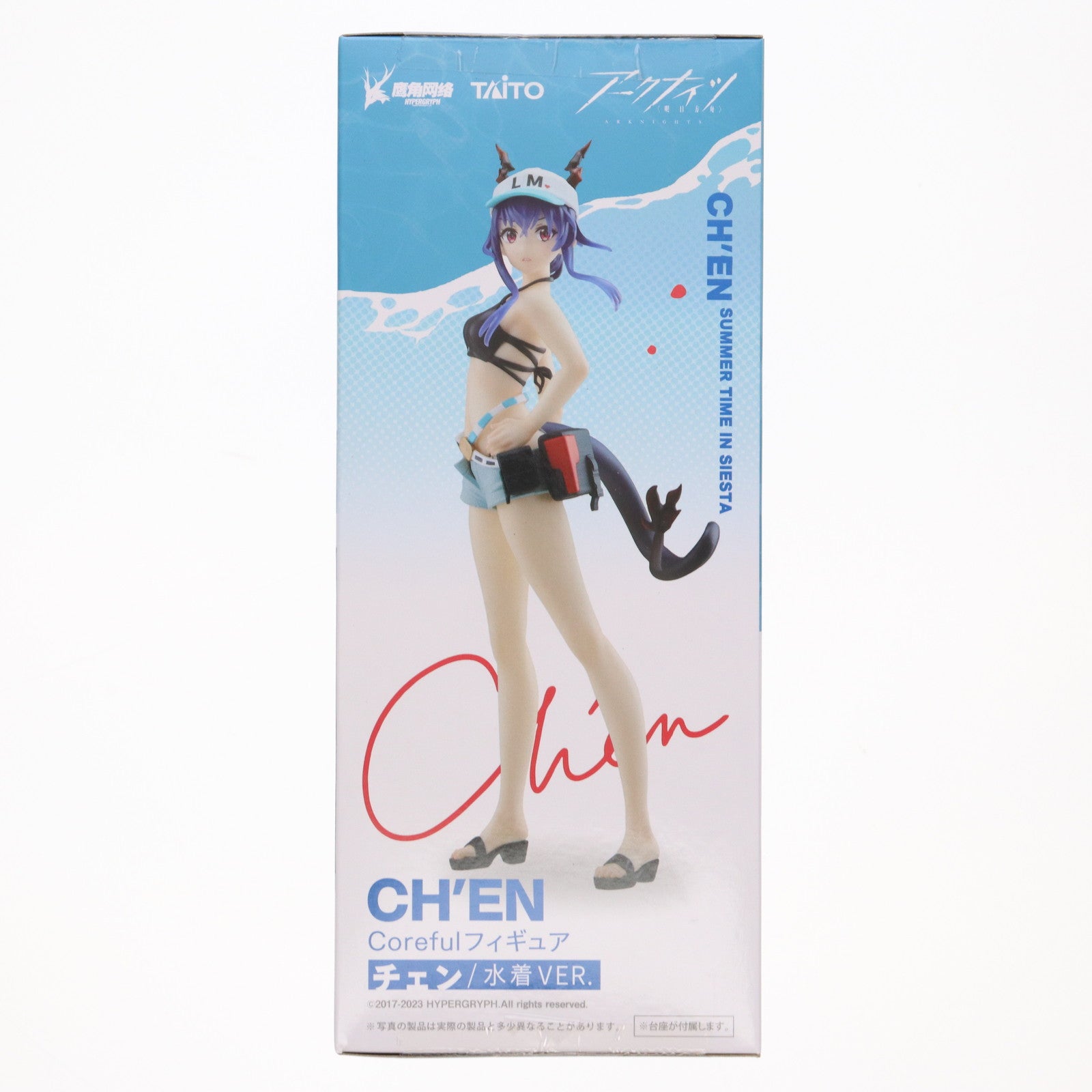 【中古即納】[FIG] チェン アークナイツ Coreful フィギュア チェン～水着ver.～ プライズ タイトー・GiGO・ラウンドワン・山崎屋レジャーランド限定 タイトー(20230630)