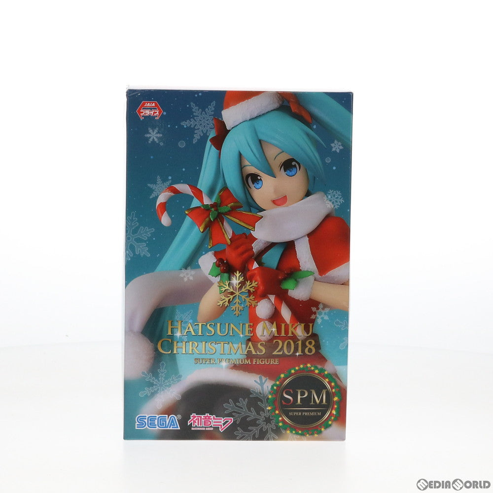 【中古即納】[FIG] 初音ミク クリスマス2018 キャラクター・ボーカル・シリーズ01 初音ミク スーパープレミアムフィギュア プライズ(1028353) セガ(20181020)
