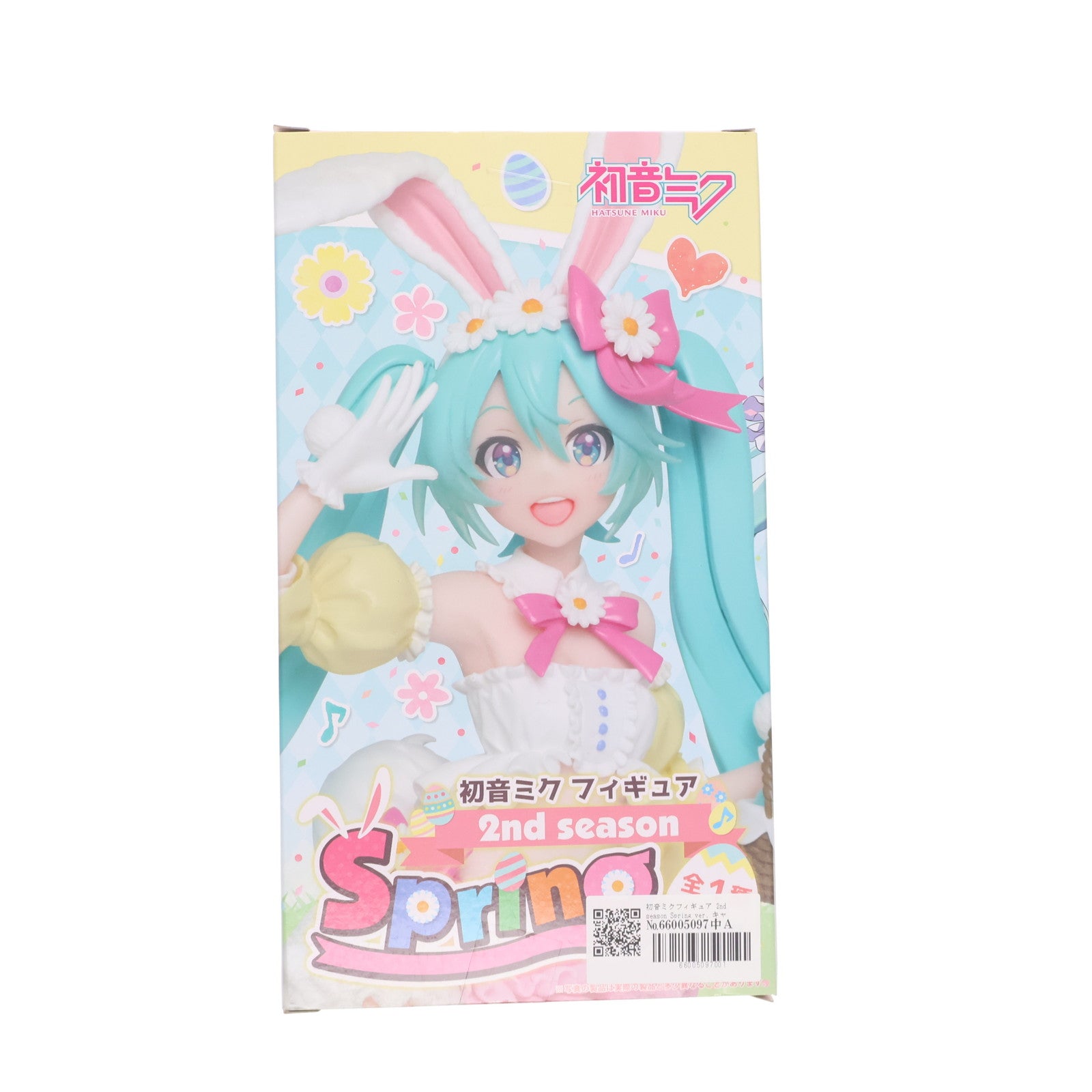 【中古即納】[FIG] 初音ミクフィギュア 2nd season Spring ver. キャラクター・ボーカル・シリーズ01 初音ミク プライズ(451117100) タイトー(20190331)