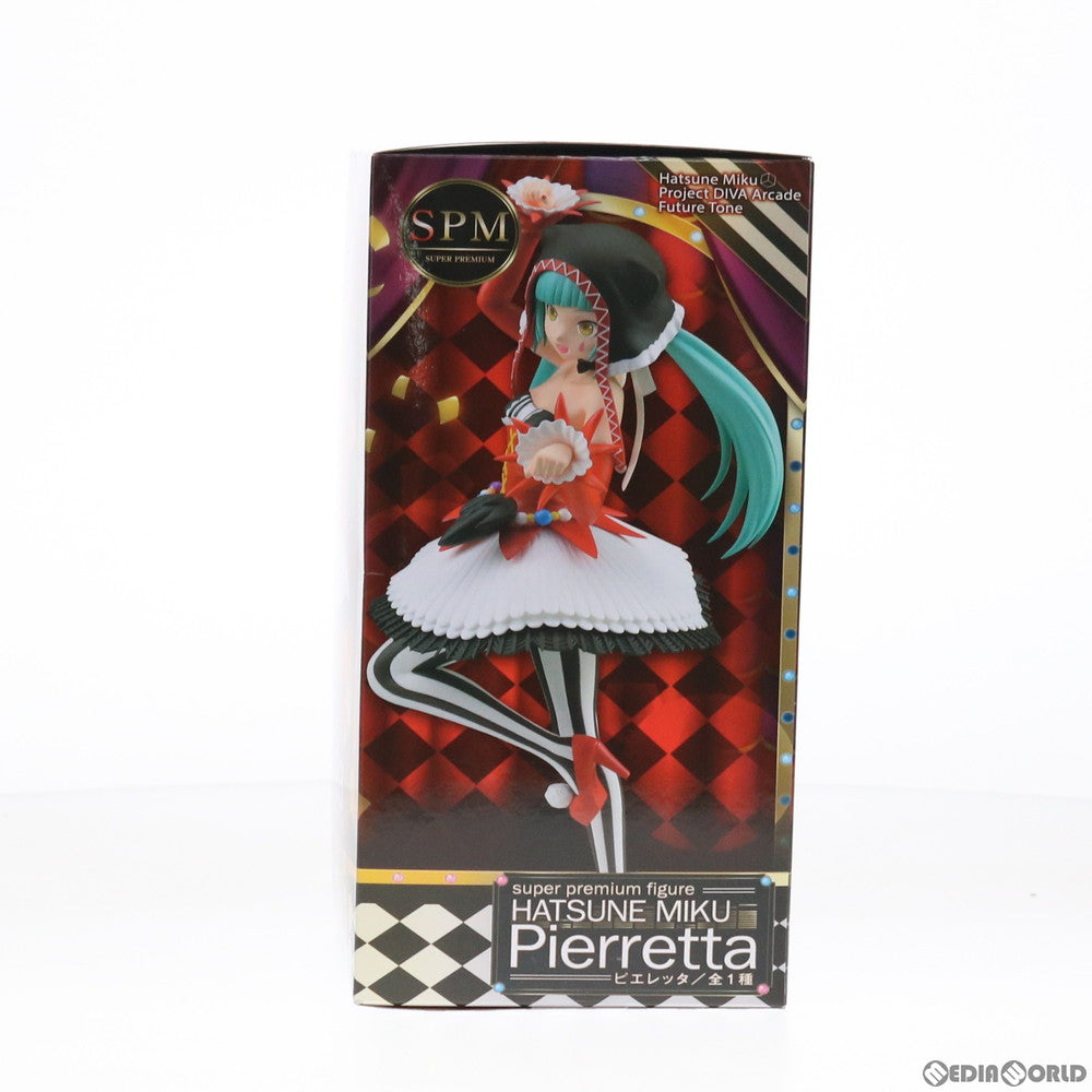 【中古即納】[FIG] 初音ミク ピエレッタ 初音ミク Project DIVA Arcade Future Tone スーパープレミアムフィギュア プライズ(1024054) セガ(20180131)