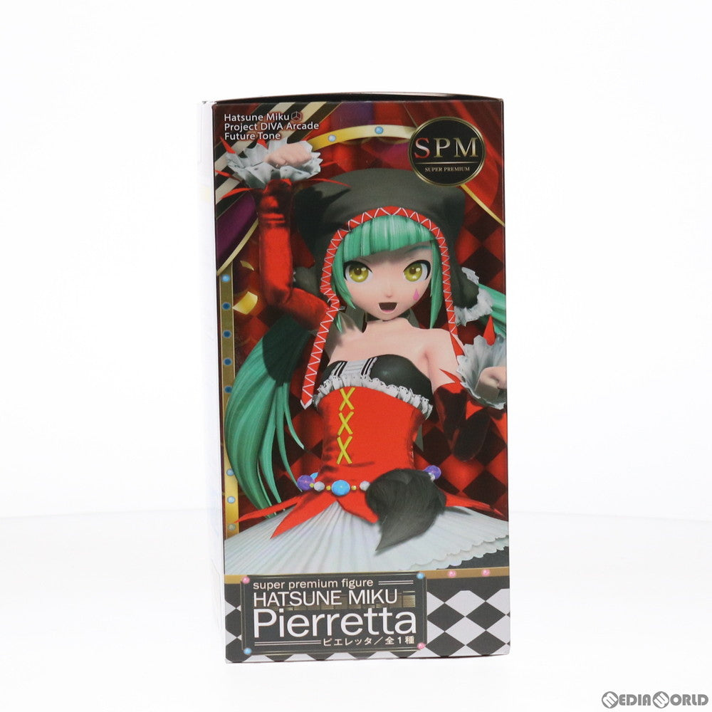 【中古即納】[FIG] 初音ミク ピエレッタ 初音ミク Project DIVA Arcade Future Tone スーパープレミアムフィギュア プライズ(1024054) セガ(20180131)