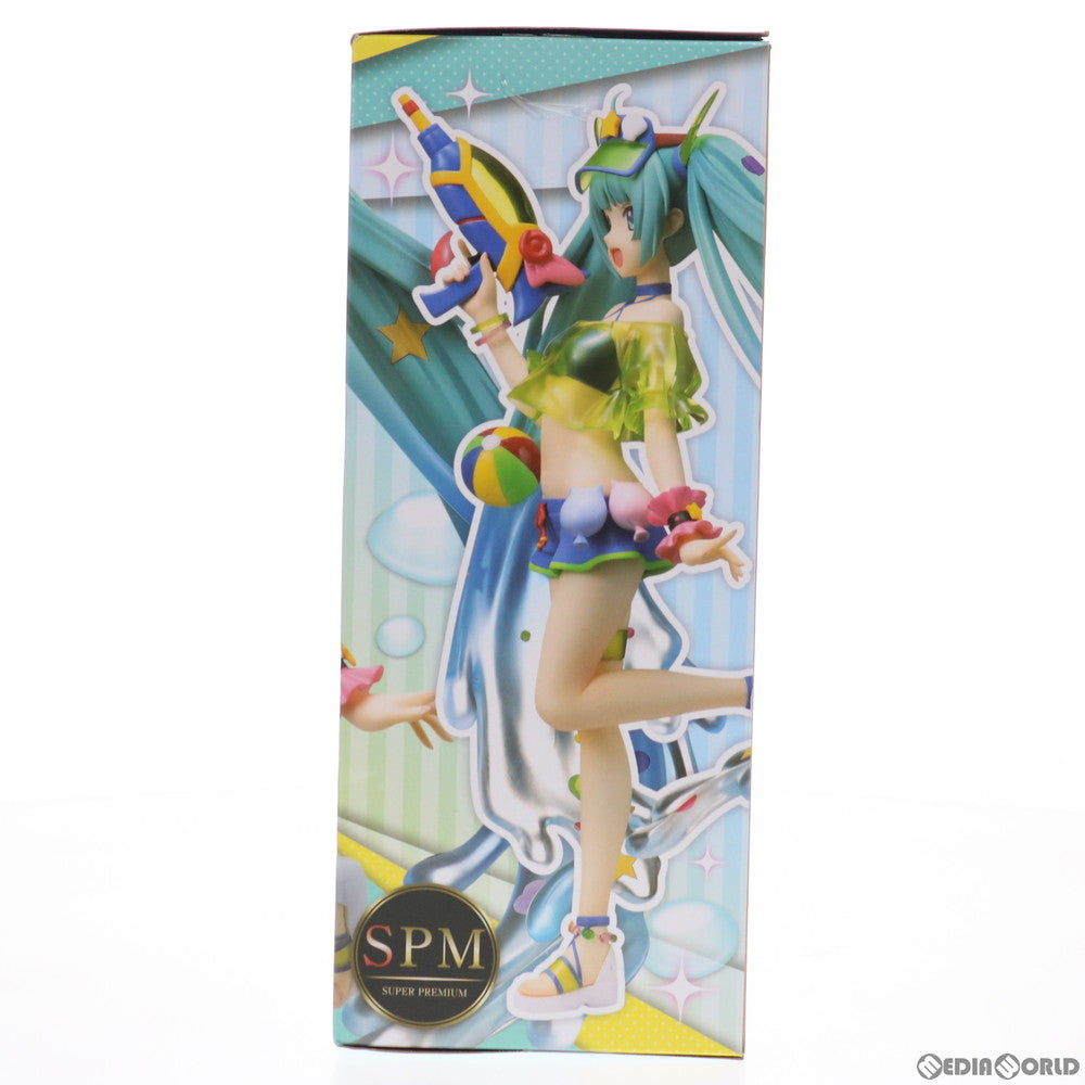 【中古即納】[FIG] 初音ミク-スプラッシュパレード キャラクター・ボーカル・シリーズ01 初音ミク スーパープレミアムフィギュア プライズ(1052356) セガ(20210831)