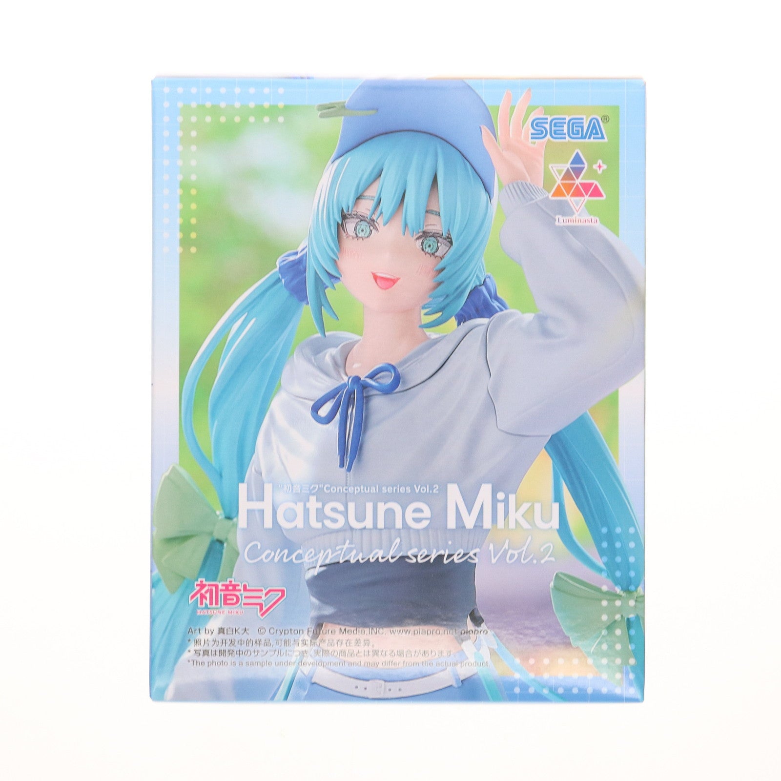 【中古即納】[FIG] 初音ミク キャラクター・ボーカル・シリーズ01 初音ミク 初音ミクシリーズ Luminasta『初音ミク』Conceptual series Vol.2 フィギュア プライズ(1120339) セガ(20250828)