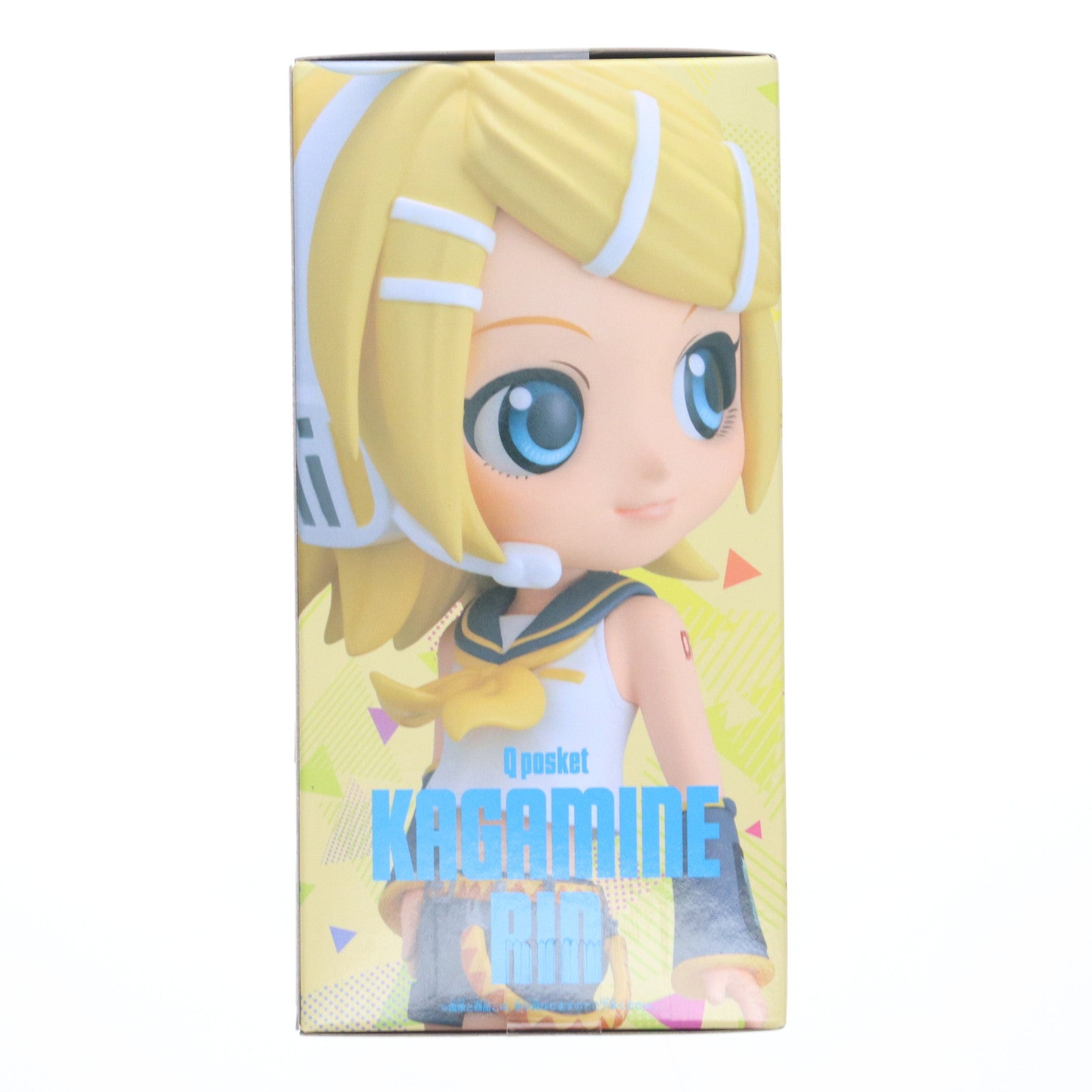 【中古即納】[FIG] 鏡音リン(かがみねりん) A(衣装濃) Q posket-鏡音リン- キャラクター・ボーカル・シリーズ02 鏡音リン・レン フィギュア プライズ(2606519) バンプレスト(20230220)