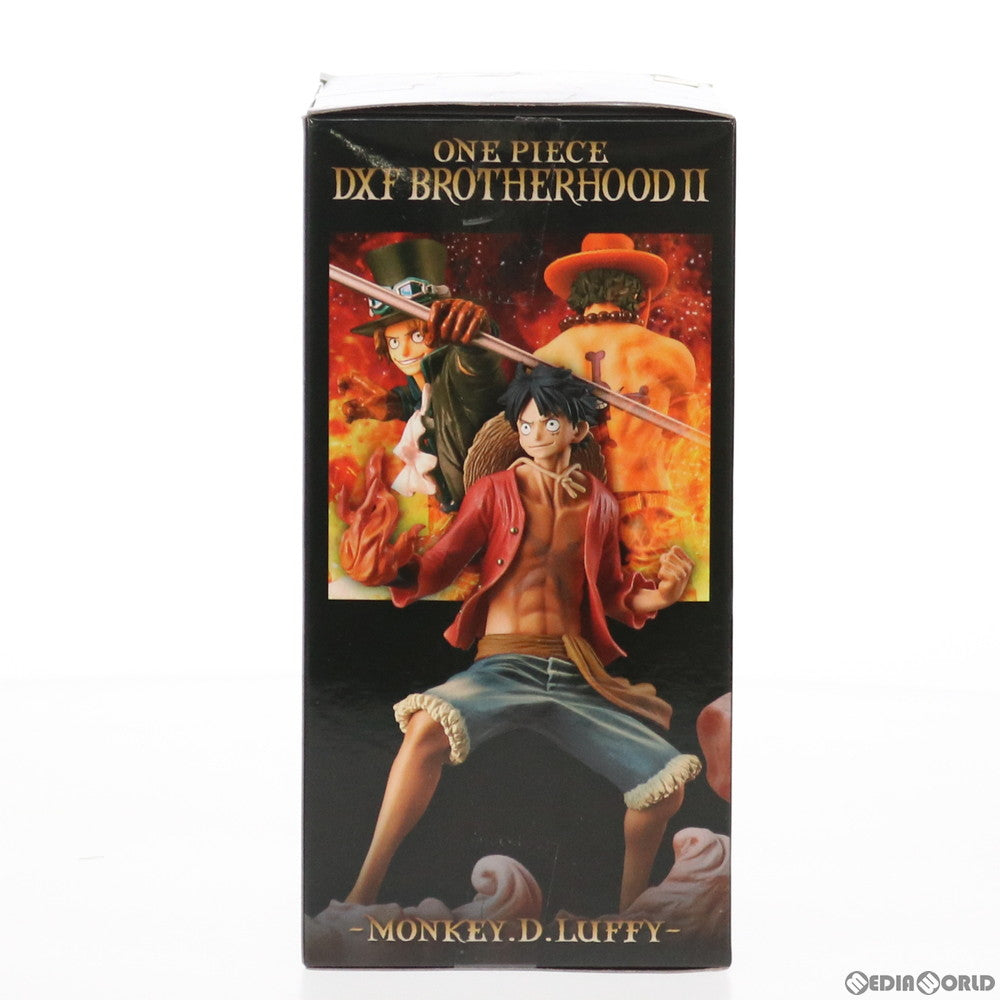 【中古即納】[FIG] モンキー・D・ルフィ ワンピース DXF BROTHERHOODII -MONKEY.D.LUFFY- ONE PIECE フィギュア プライズ(49713) バンプレスト(20150710)