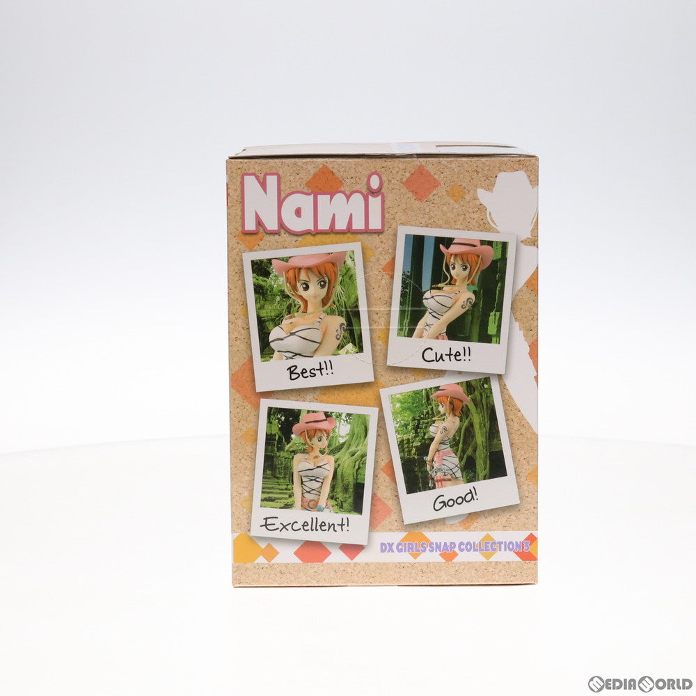 【中古即納】[FIG] ナミ ワンピース DX GIRLS SNAP COLLECTION 3 ONE PIECE フィギュア プライズ(47579) バンプレスト(20111223)