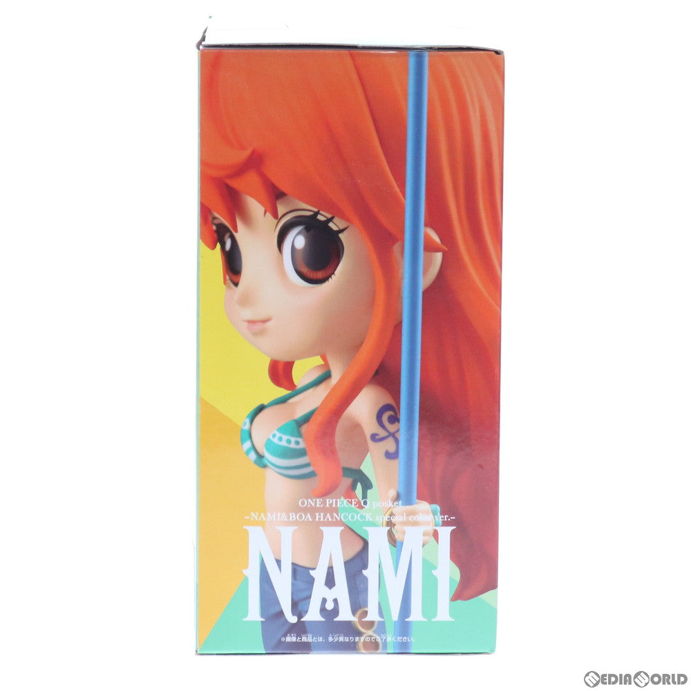 【中古即納】[FIG] ナミ ワンピース Q posket-NAMI&BOA HANCOCK special color ver.- ONE PIECE フィギュア プライズ(38839) バンプレスト(20181130)