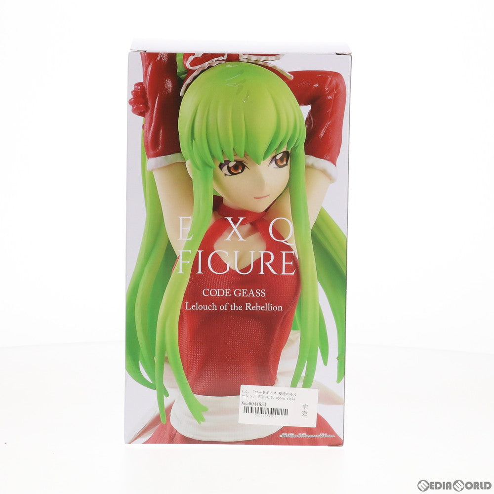 【中古即納】[FIG] C.C.(シーツー) コードギアス 反逆のルルーシュ EXQフィギュア～C.C. apron style～ プライズ(38697) バンプレスト(20180920)