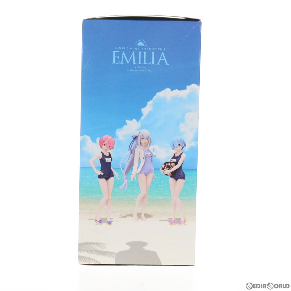 【中古即納】[FIG] エミリア エミリア-夏の日のE・M・T Re:ゼロから始める異世界生活 プレミアムフィギュア プライズ(1026860) セガ(20180920)