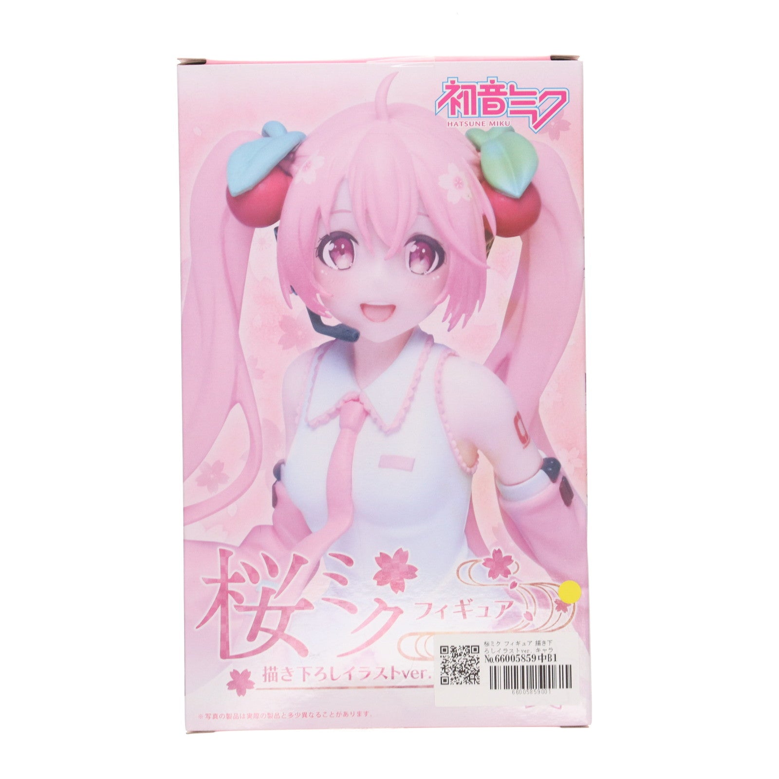 【中古即納】[FIG] 桜ミク フィギュア 描き下ろしイラストver. キャラクター・ボーカル・シリーズ01 初音ミク プライズ(451422300) タイトー(20190228)