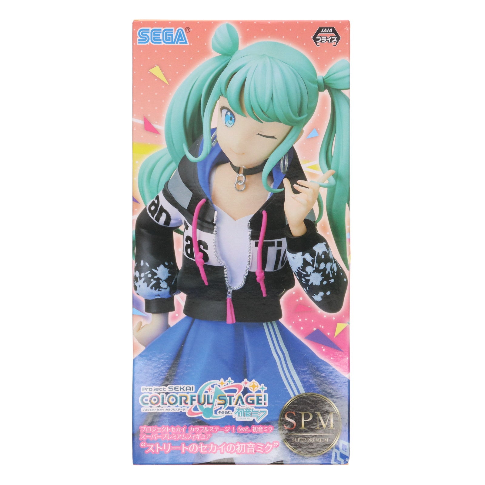 【中古即納】[FIG] ストリートのセカイの初音ミク プロジェクトセカイ カラフルステージ! feat.初音ミク スーパープレミアムフィギュア『ストリートのセカイの初音ミク』 プライズ(1056128) セガ(20220228)